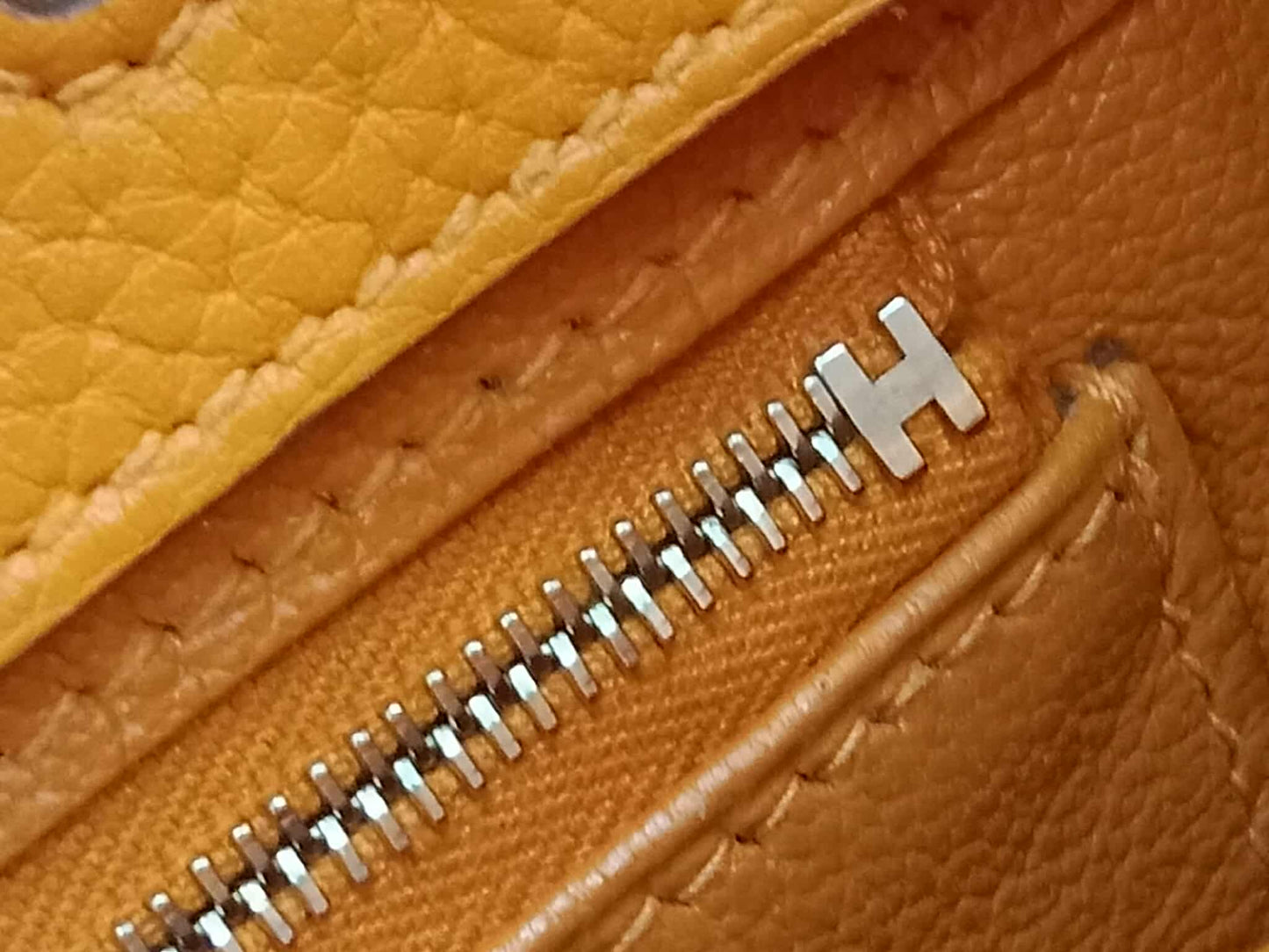 Hermes Birkin 35 Poppy Orange Clemence Stamp L Square 2008