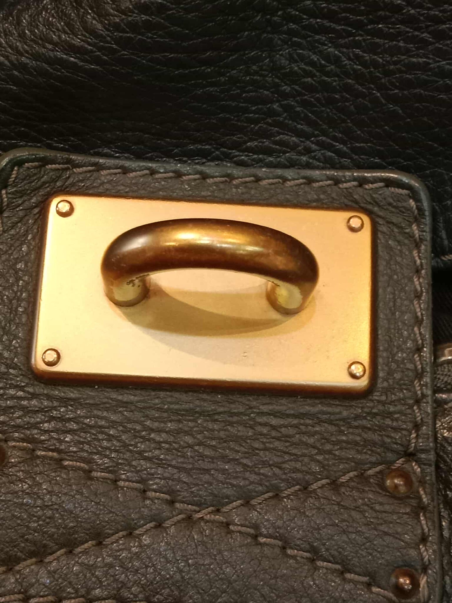 Chloe Paddington Leather Handbag Black