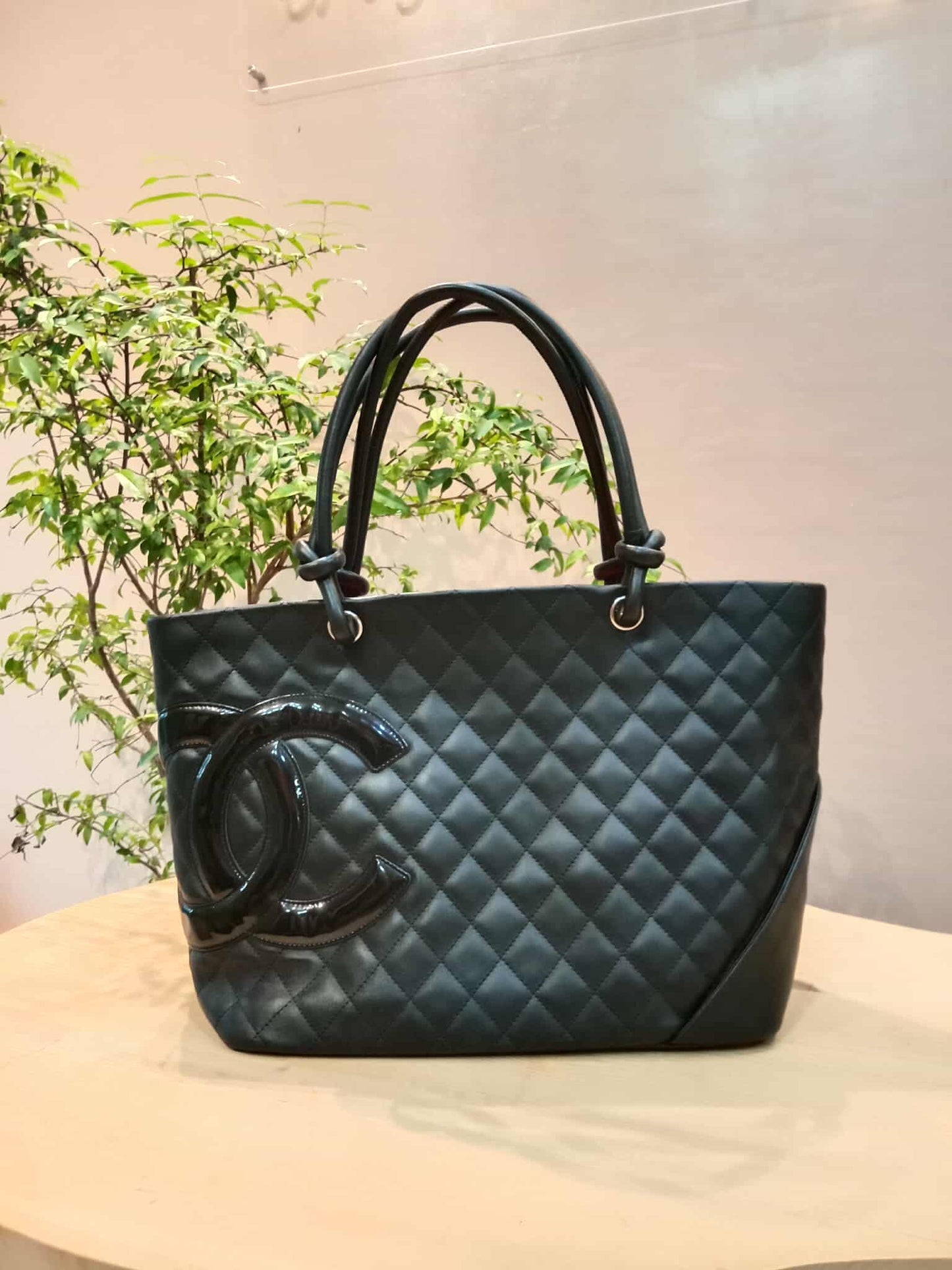Chanel Cambon Lambskin Black Series 12