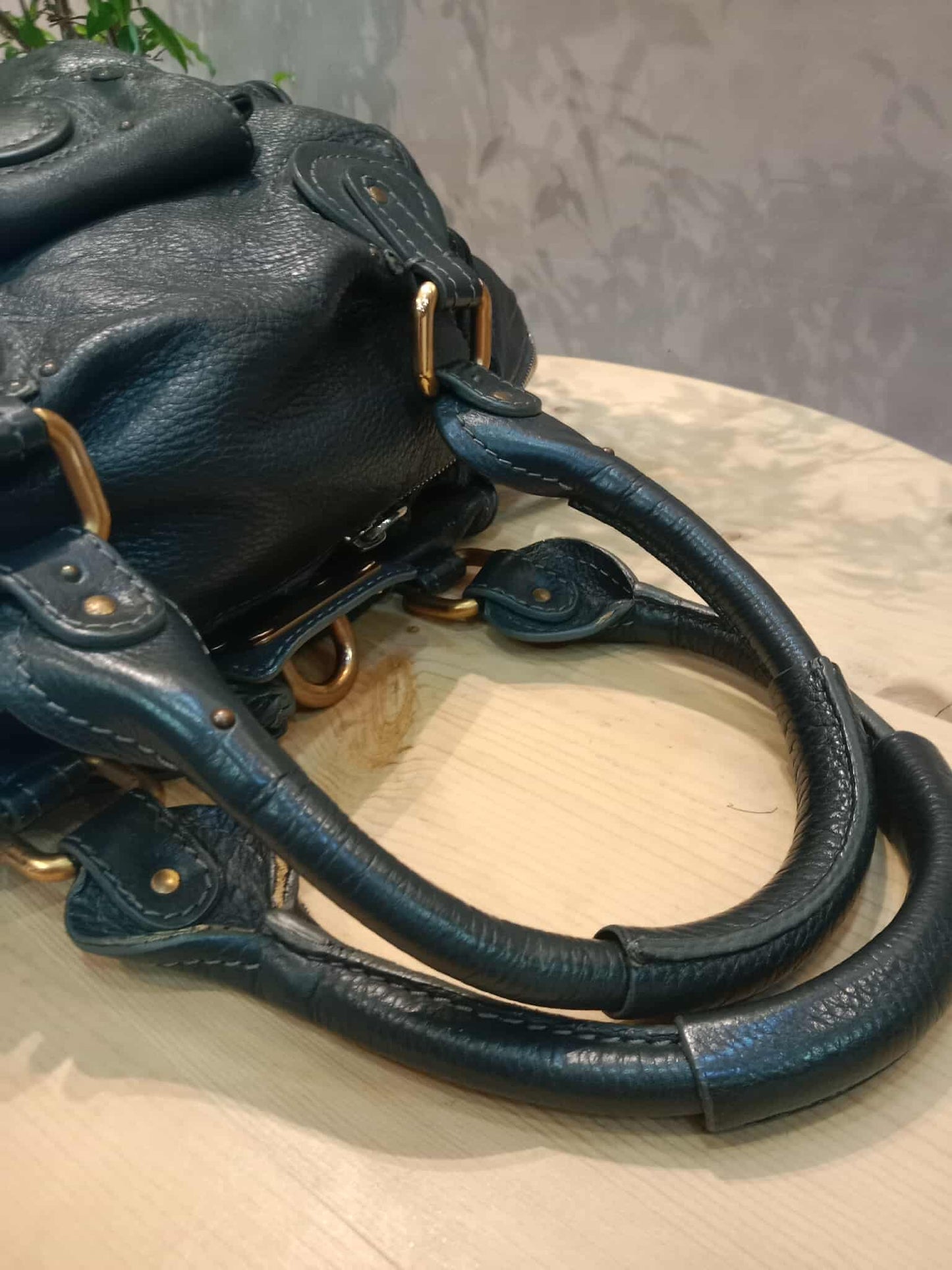 Chloe Paddington Leather Handbag Black