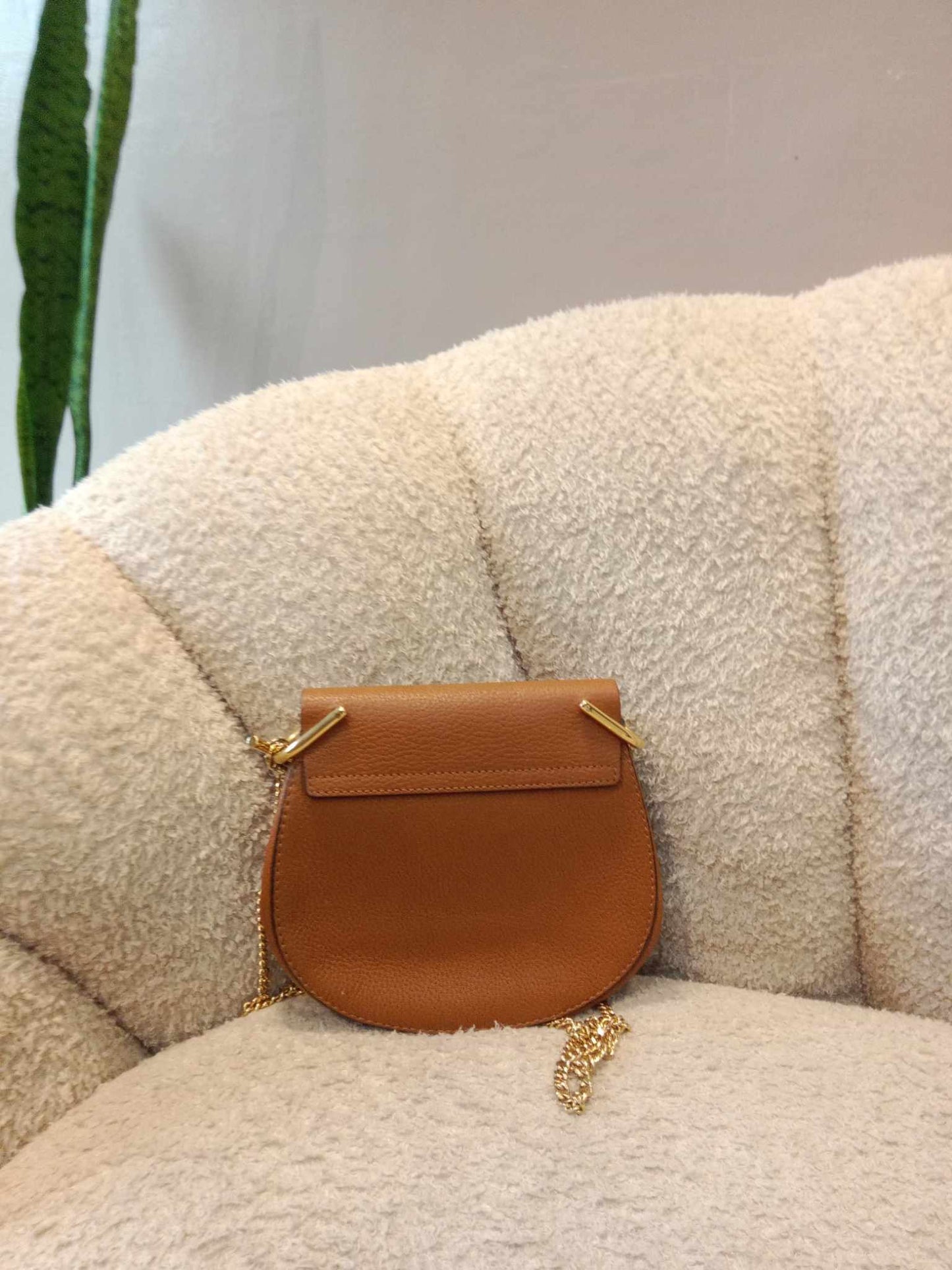 Chloe Drew Tan Bag Small