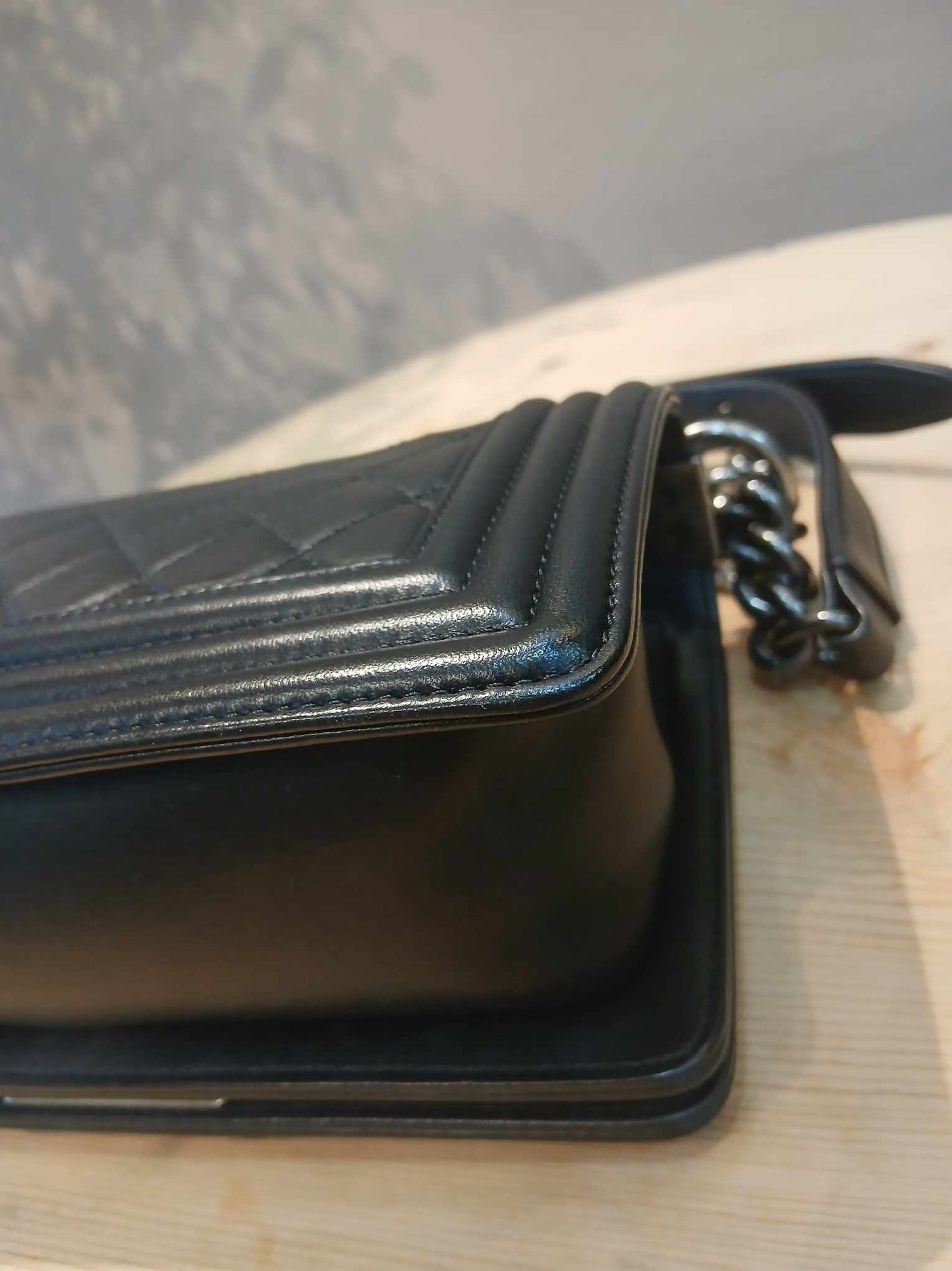 Chanel Leboy Lambskin Small Black Series 23