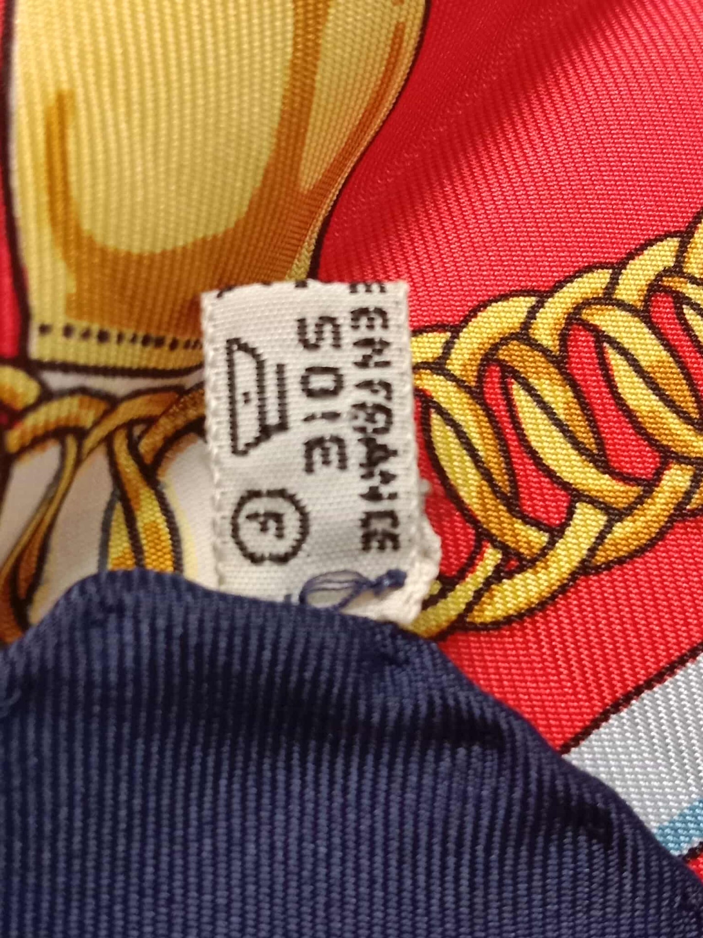 Hermes Carre 90 Eperon Dor Golden Spur Silk Scarf