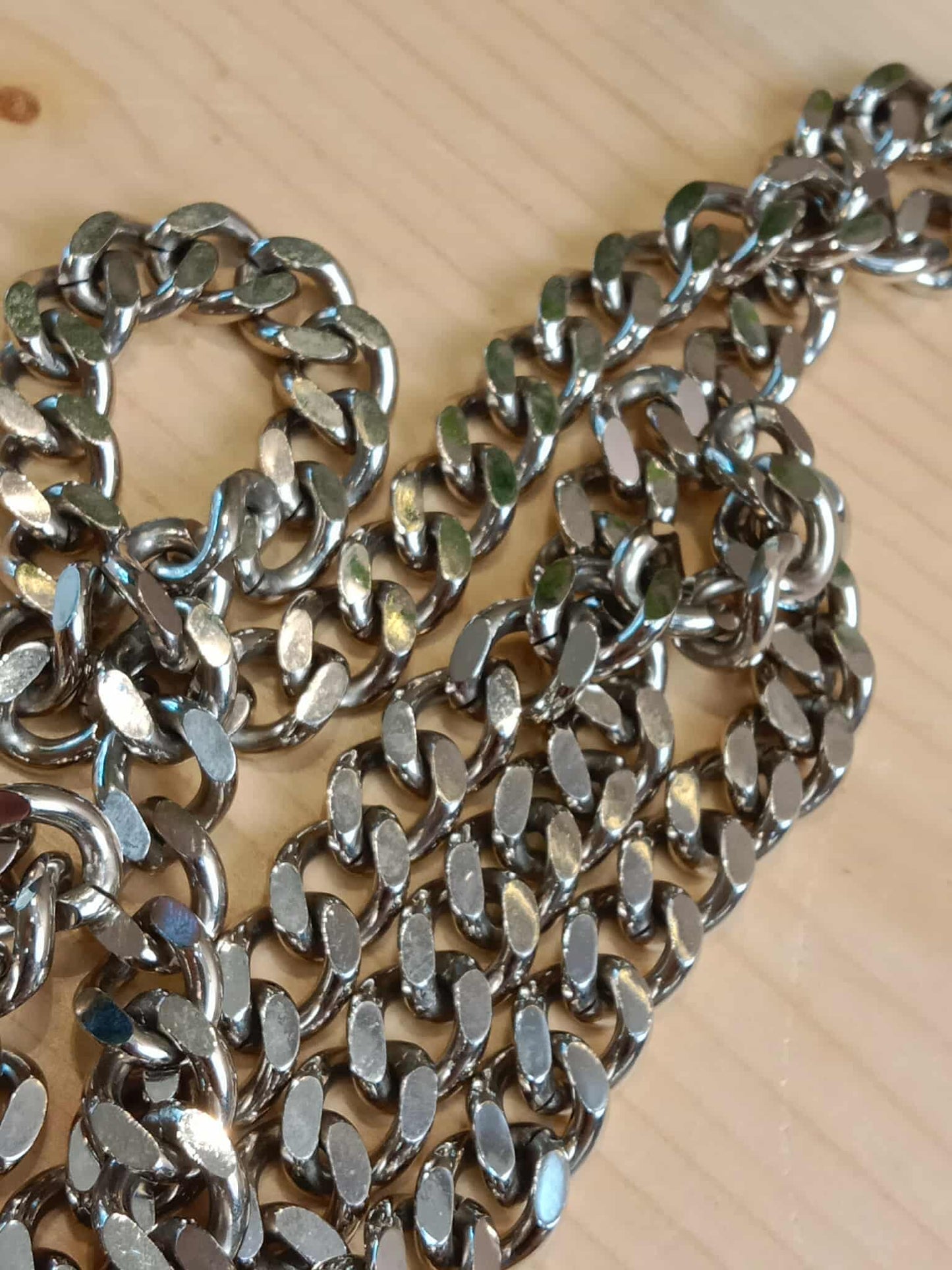 Dolce & Gabbana Silver Chain Belt