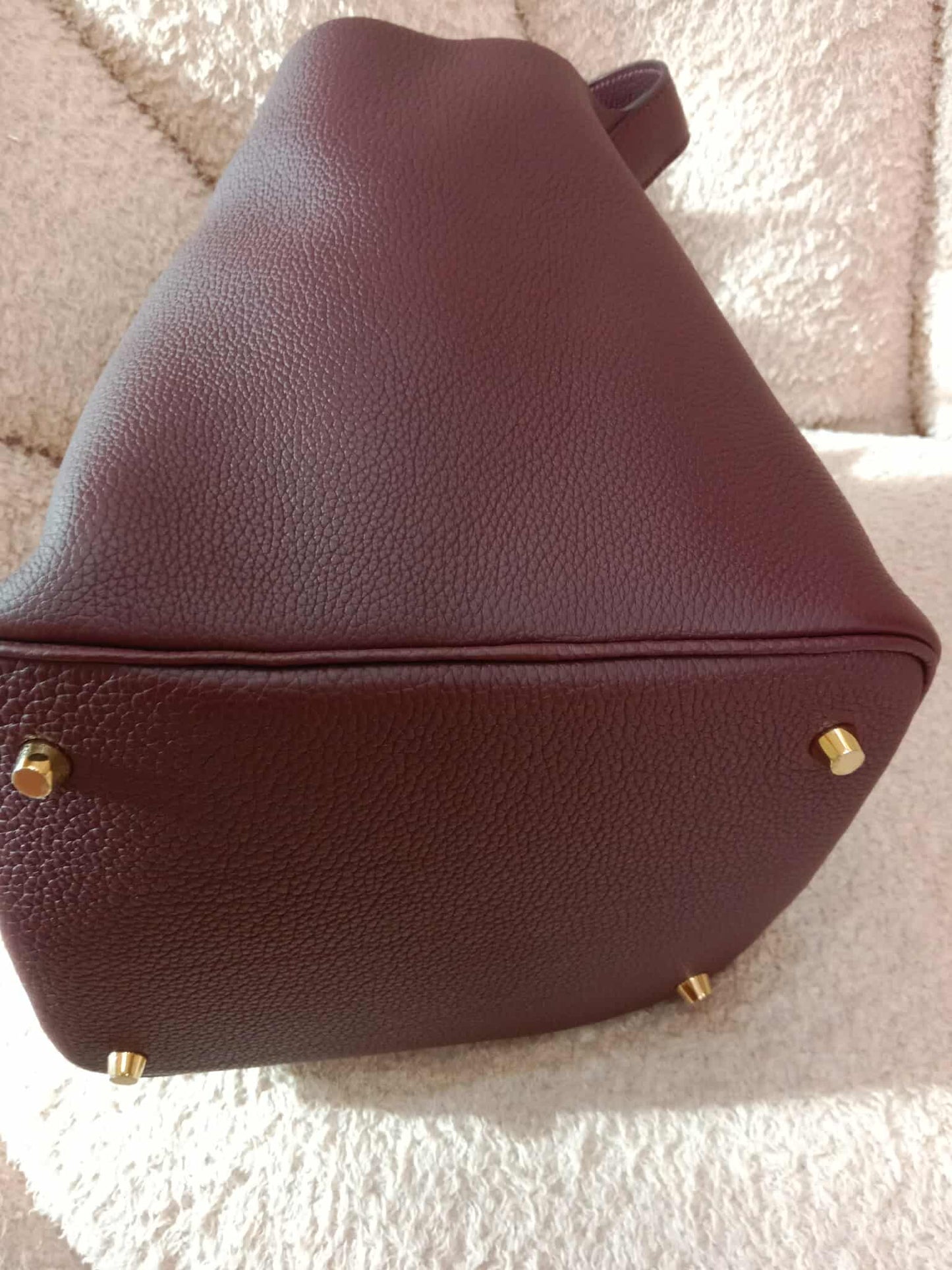 Hermes Picotin 22 Maurice Bordeaux Stamp Y 2020