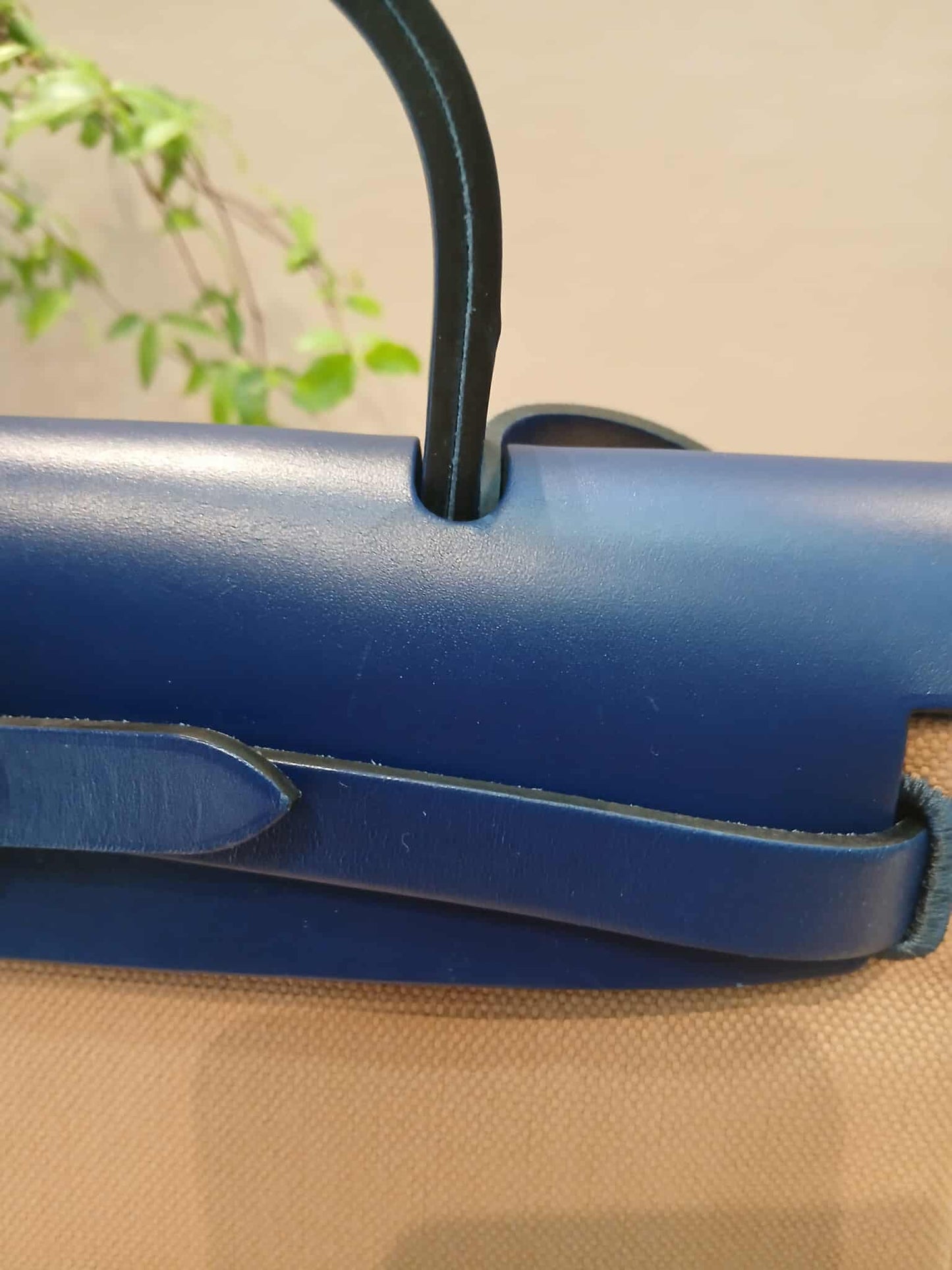 Hermes Herbag 31 Brown/Blue Stamp U 2022