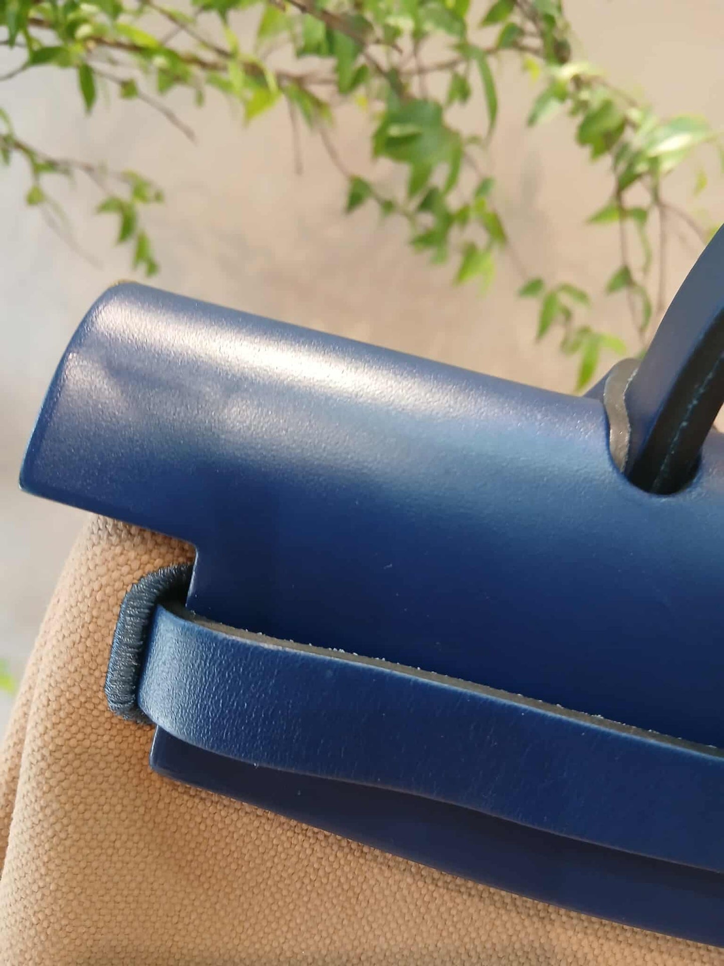 Hermes Herbag 31 Brown/Blue Stamp U 2022