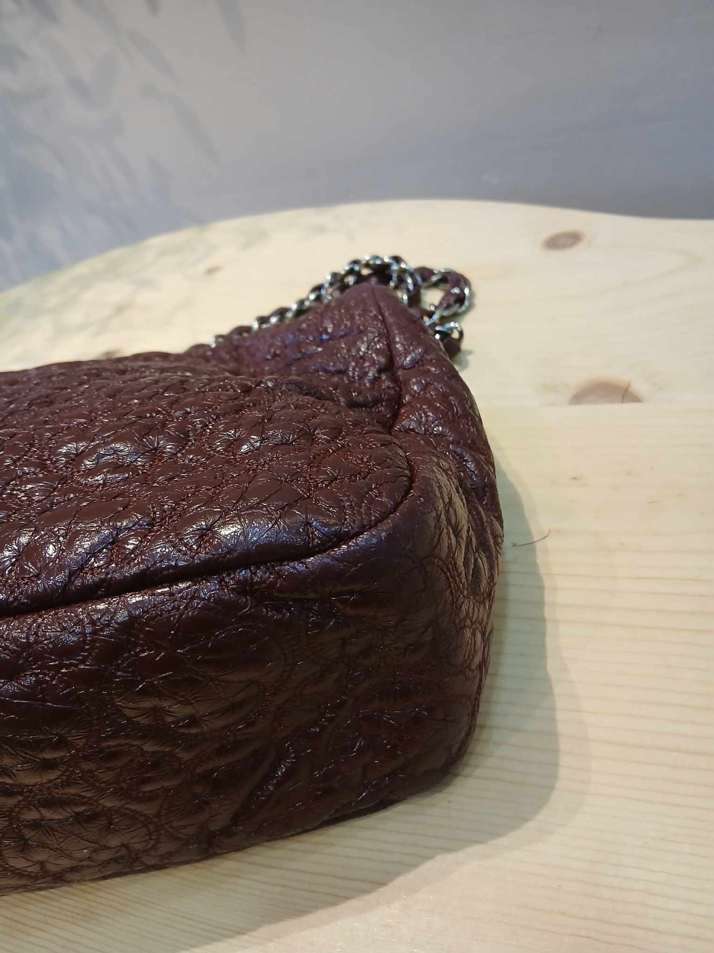 Chanel Rock in Moscow Classic Flap Burgundy Series 12