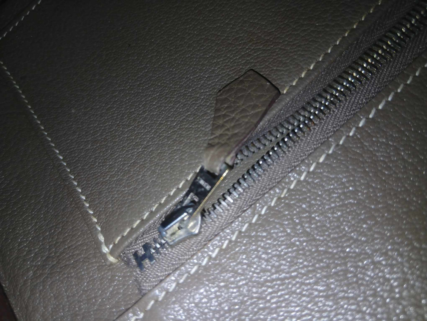 Hermes Birkin 25 Etoupe Clemence Stamp A 2017