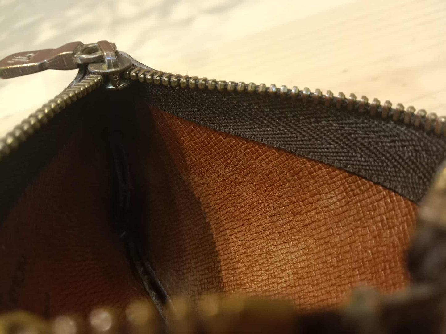 Louis Vuitton Monogram Zipped Coin Case