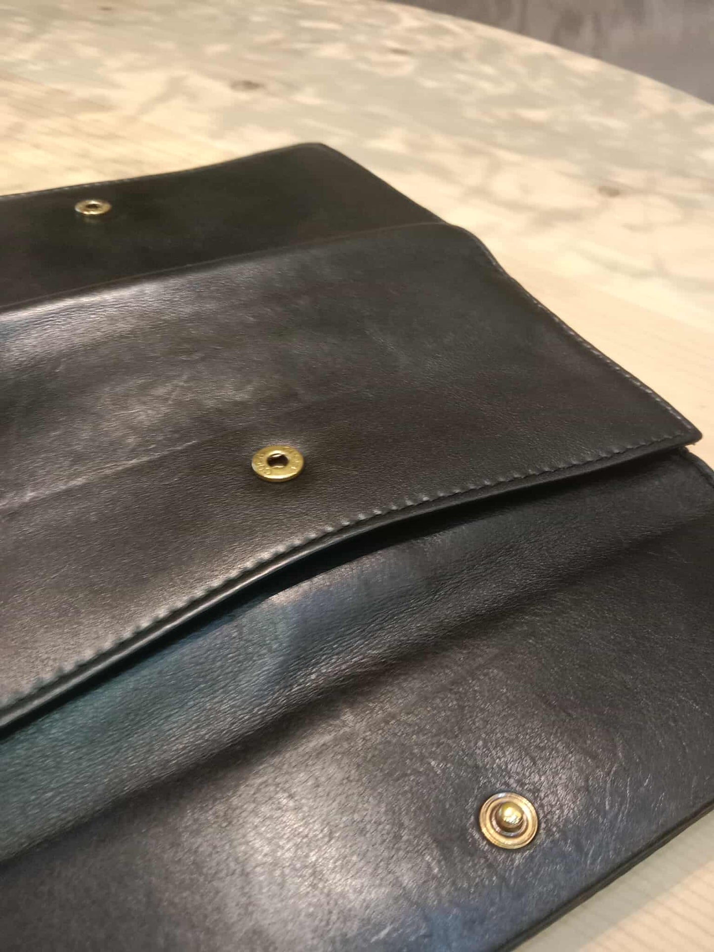 Gucci GG Marmont French Continental Wallet Black