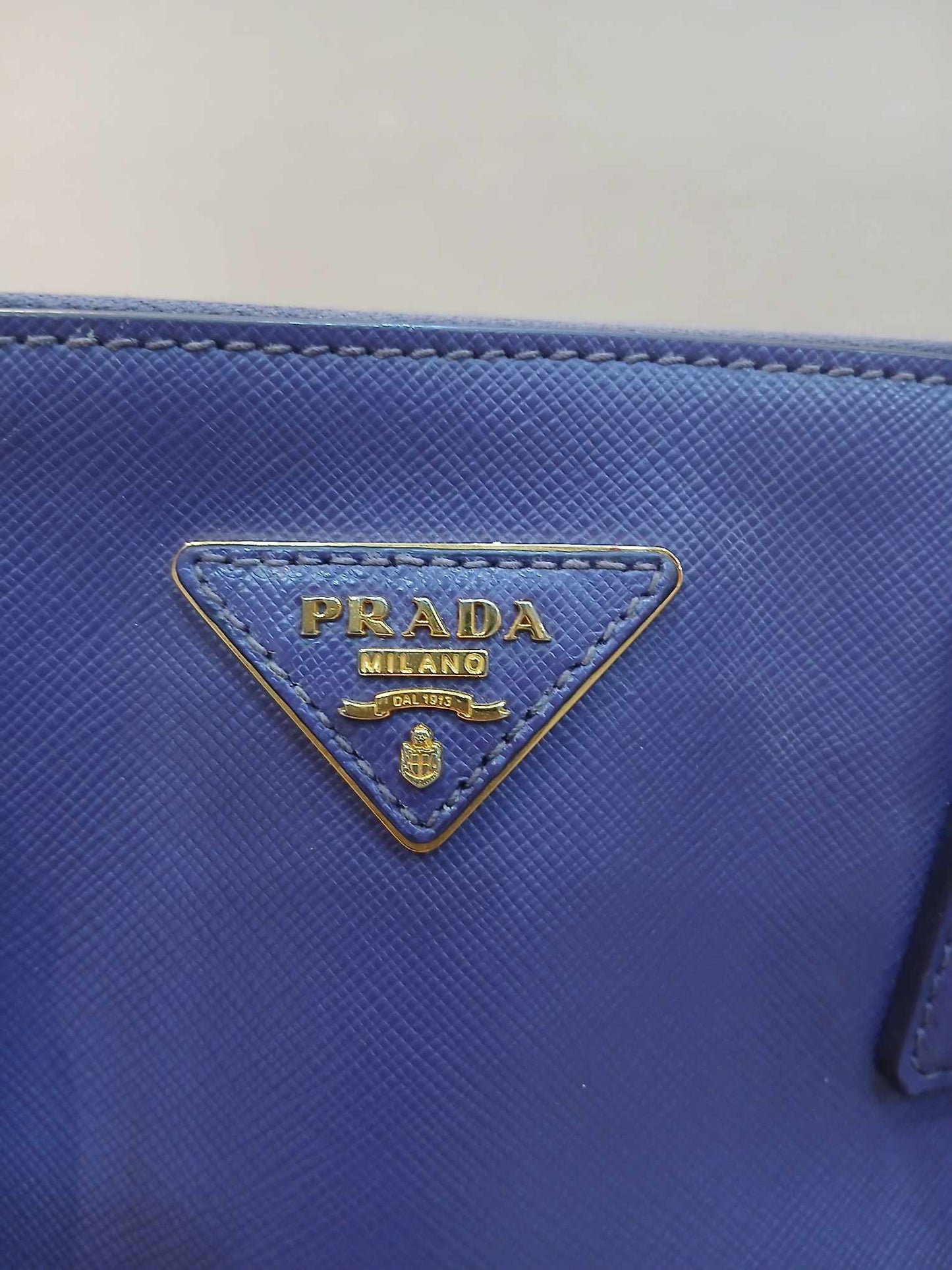 Prada Galleria Saffiano Purple Bag