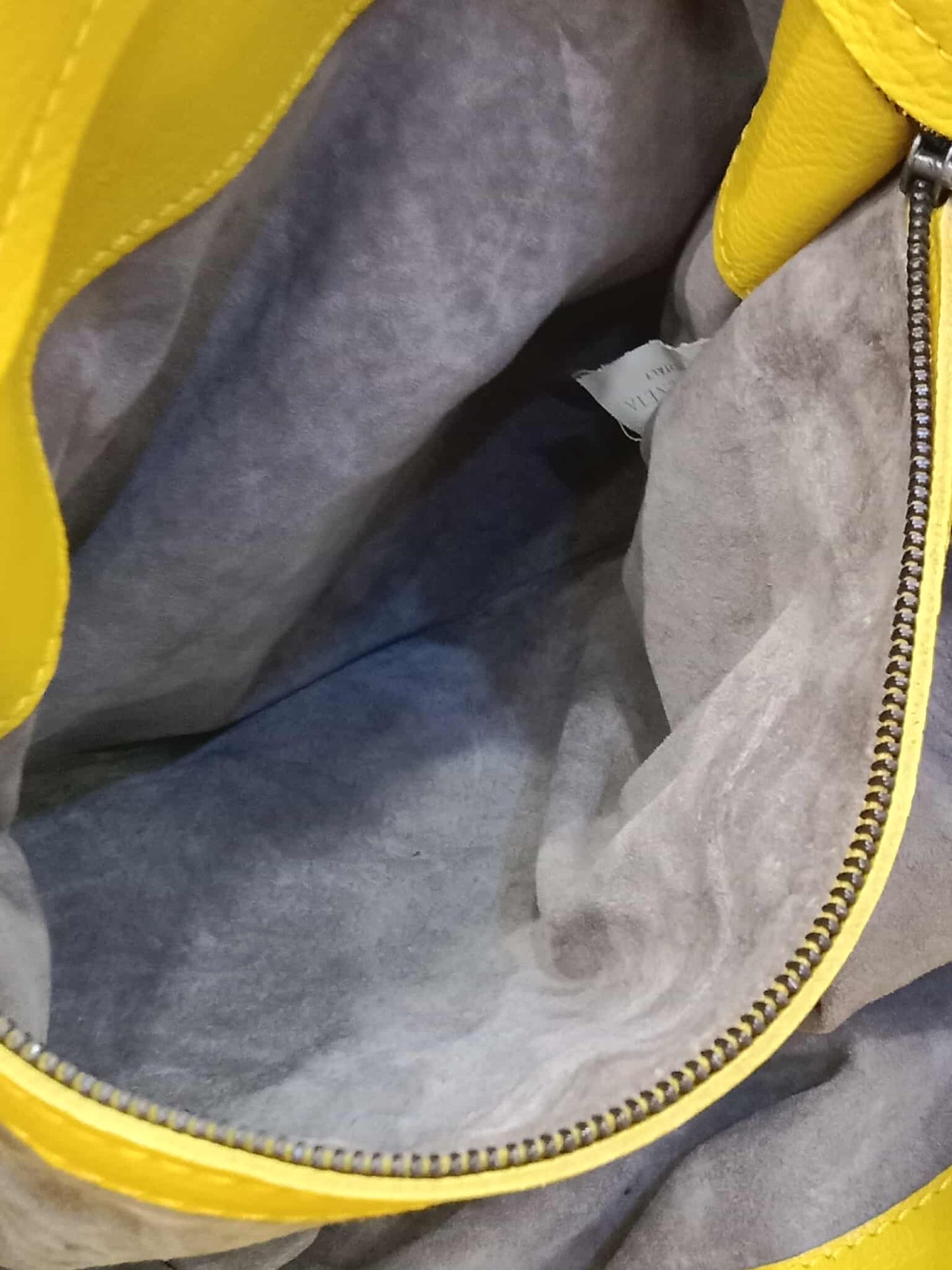 Bottega Veneta Paille Sfrangiato Aquatre Fringe Intrecciato Nappa Large Tote Yellow