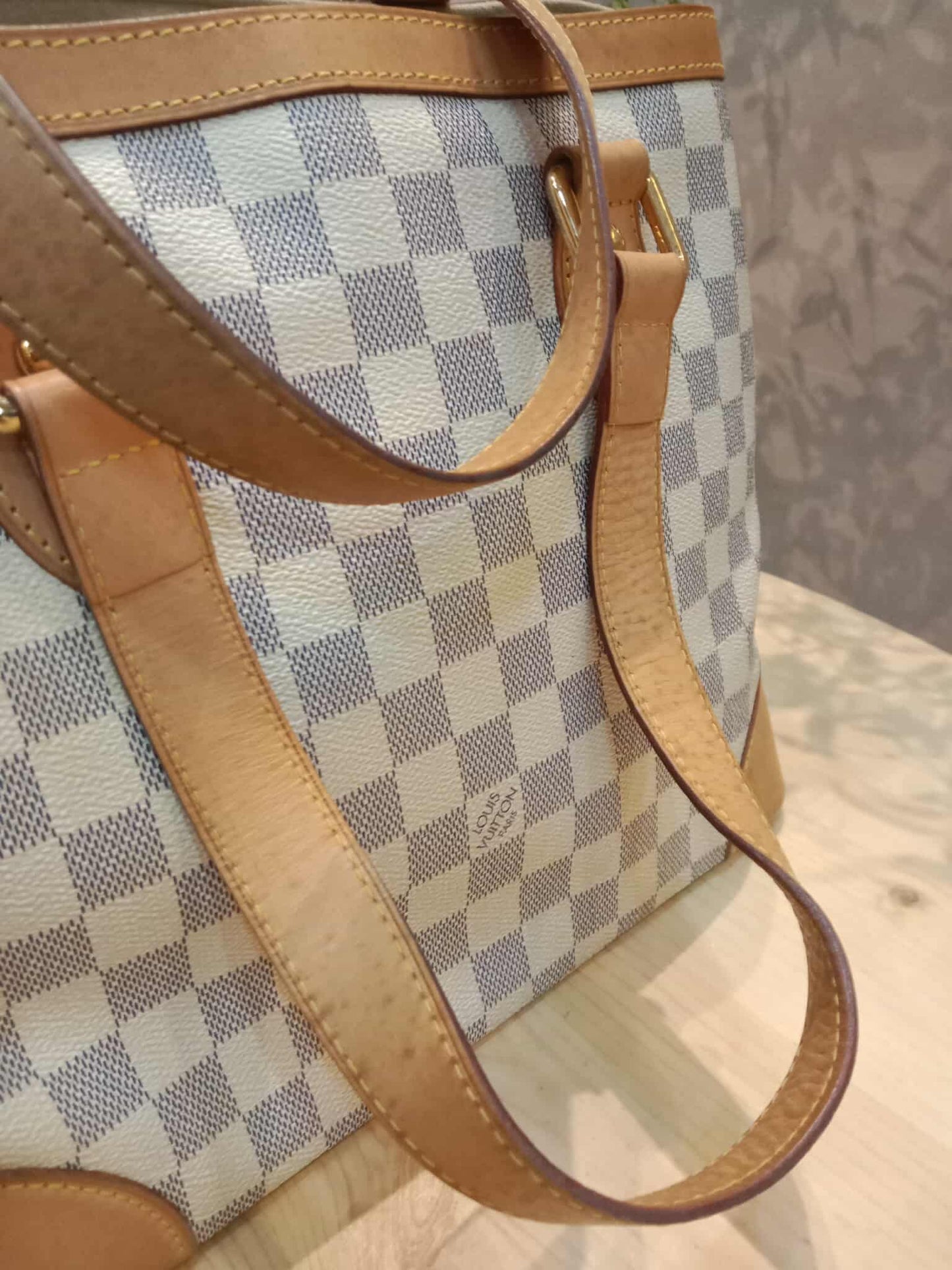 Louis Vuitton Hampstead Damier Azur PM