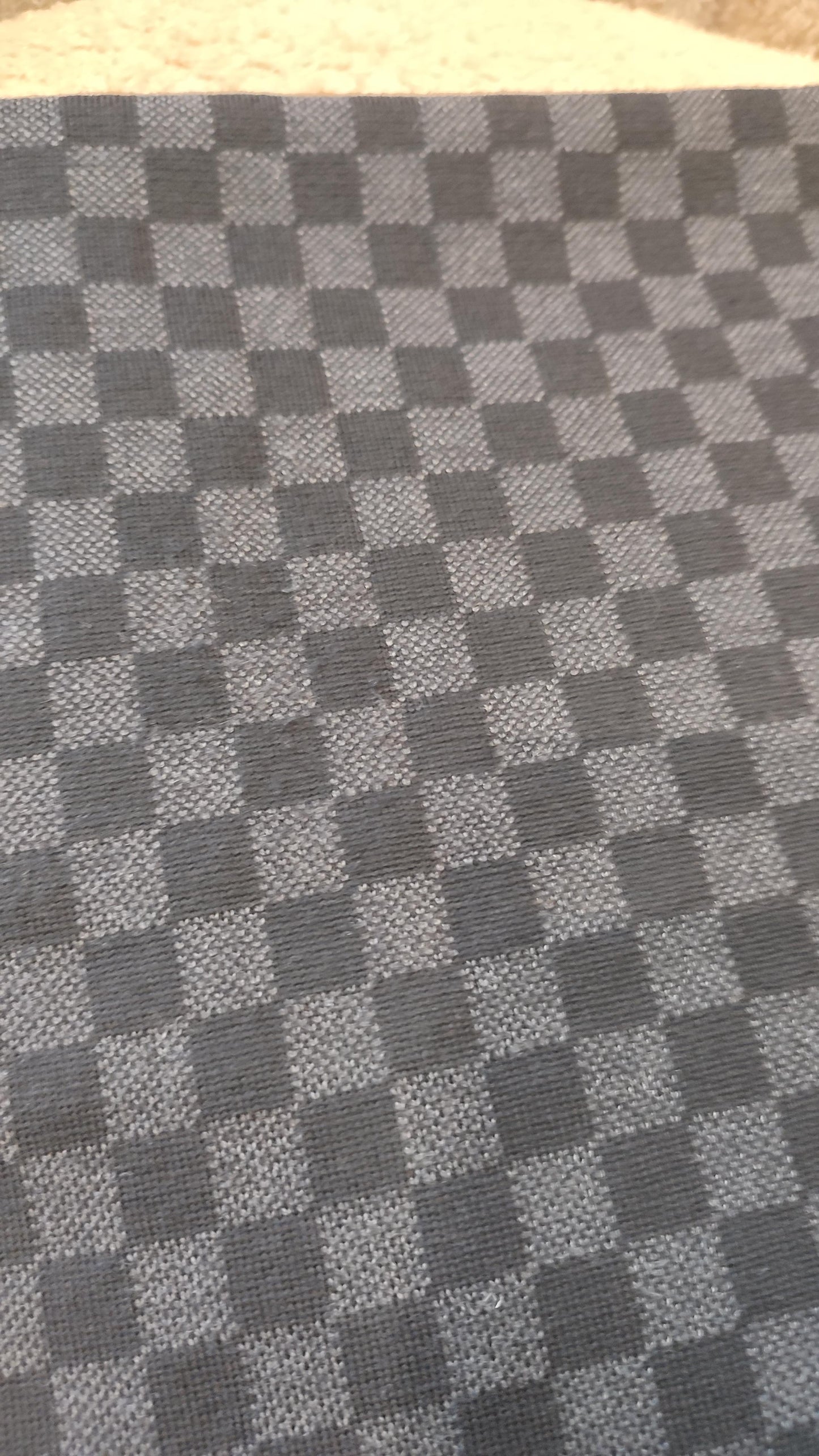 Louis Vuitton Damier Graphite Wool Scarf