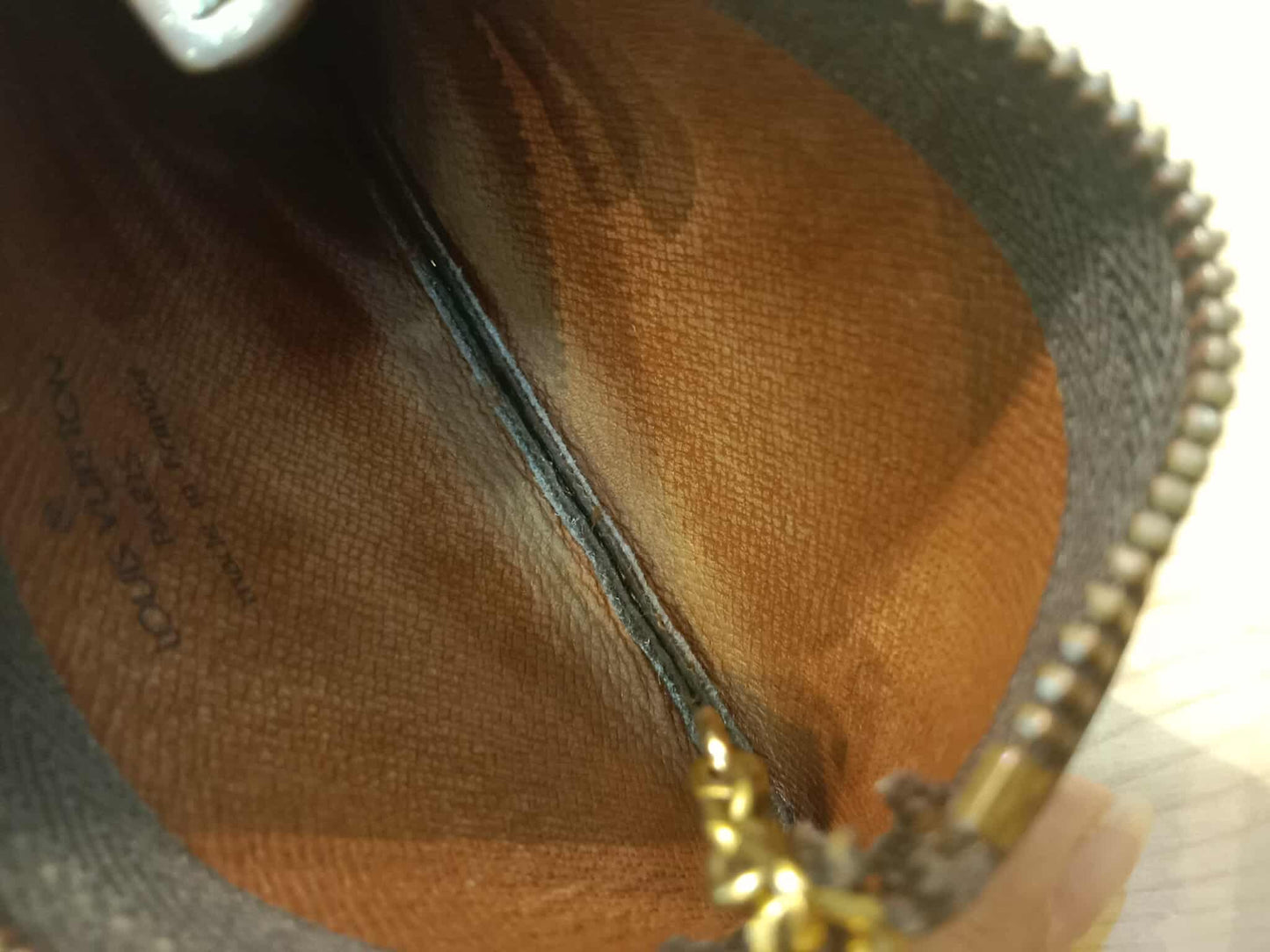 Louis Vuitton Monogram Zipped Coin Case