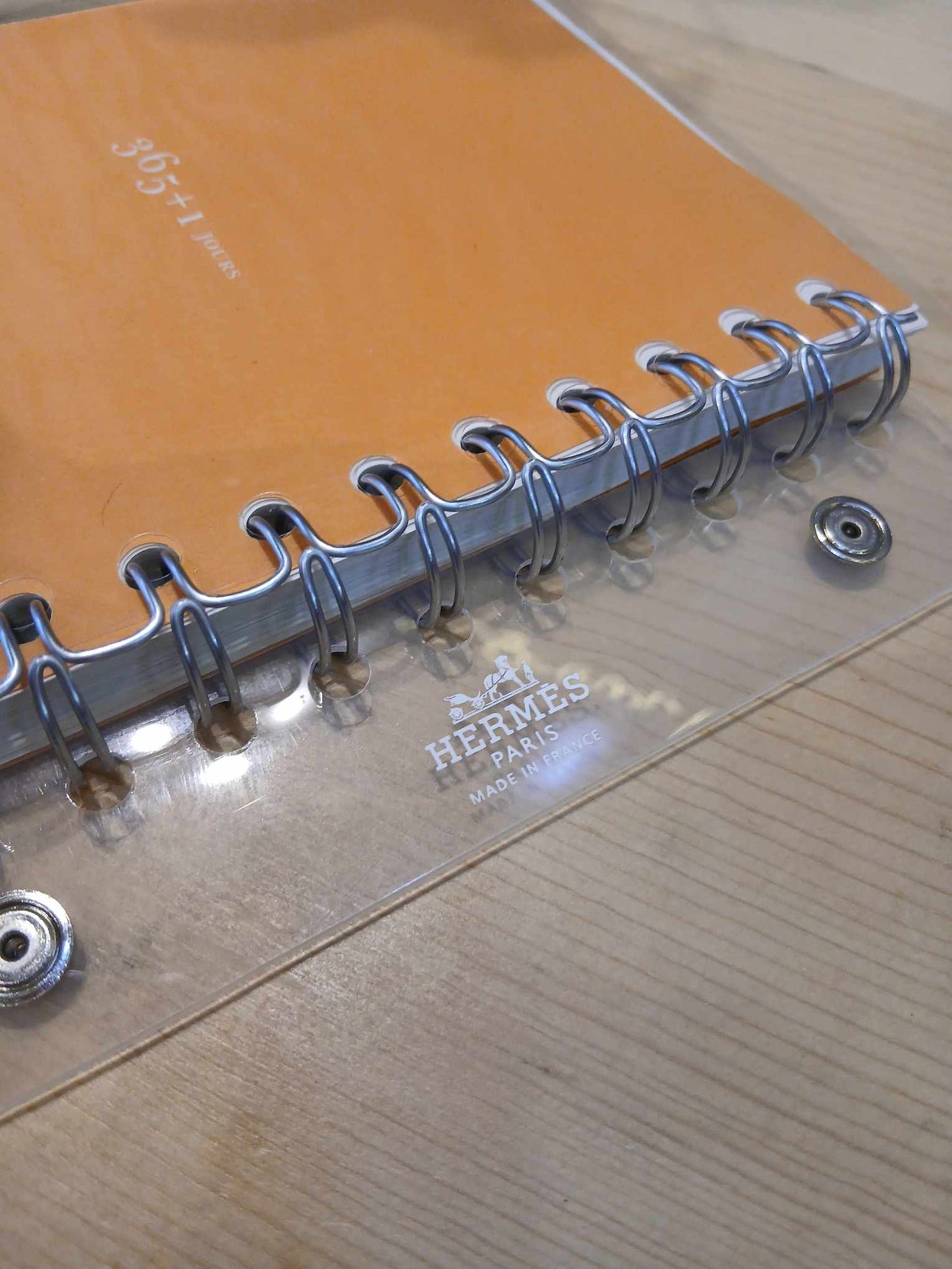 Hermes Notebook Orange