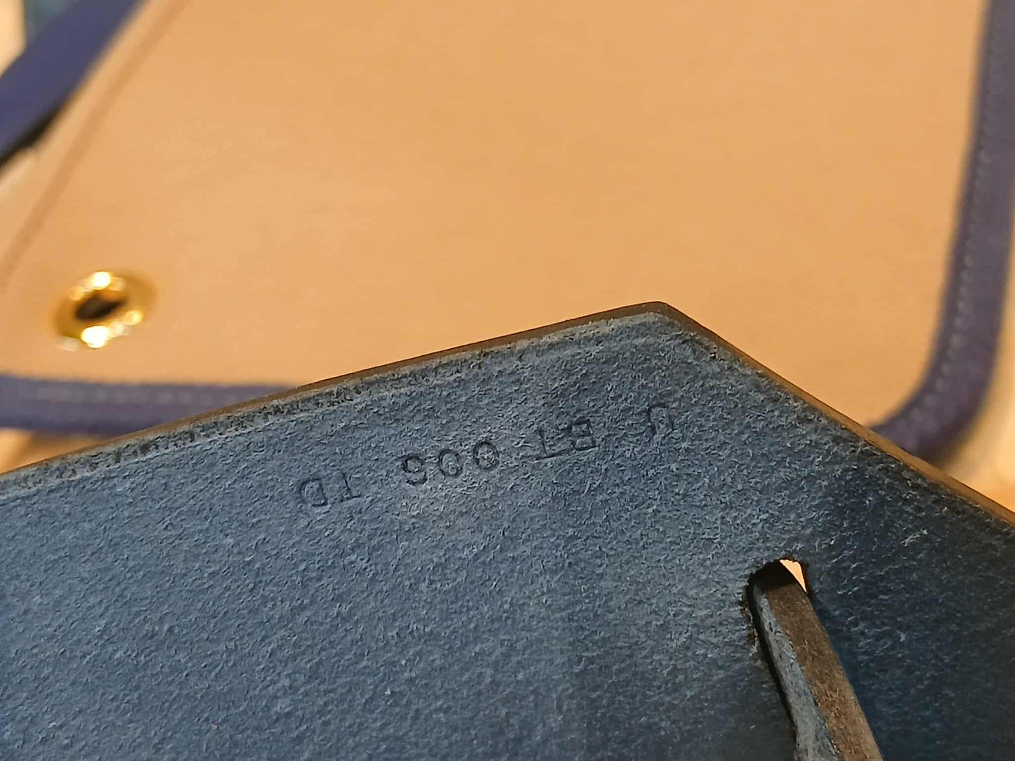 Hermes Herbag 31 Brown/Blue Stamp U 2022