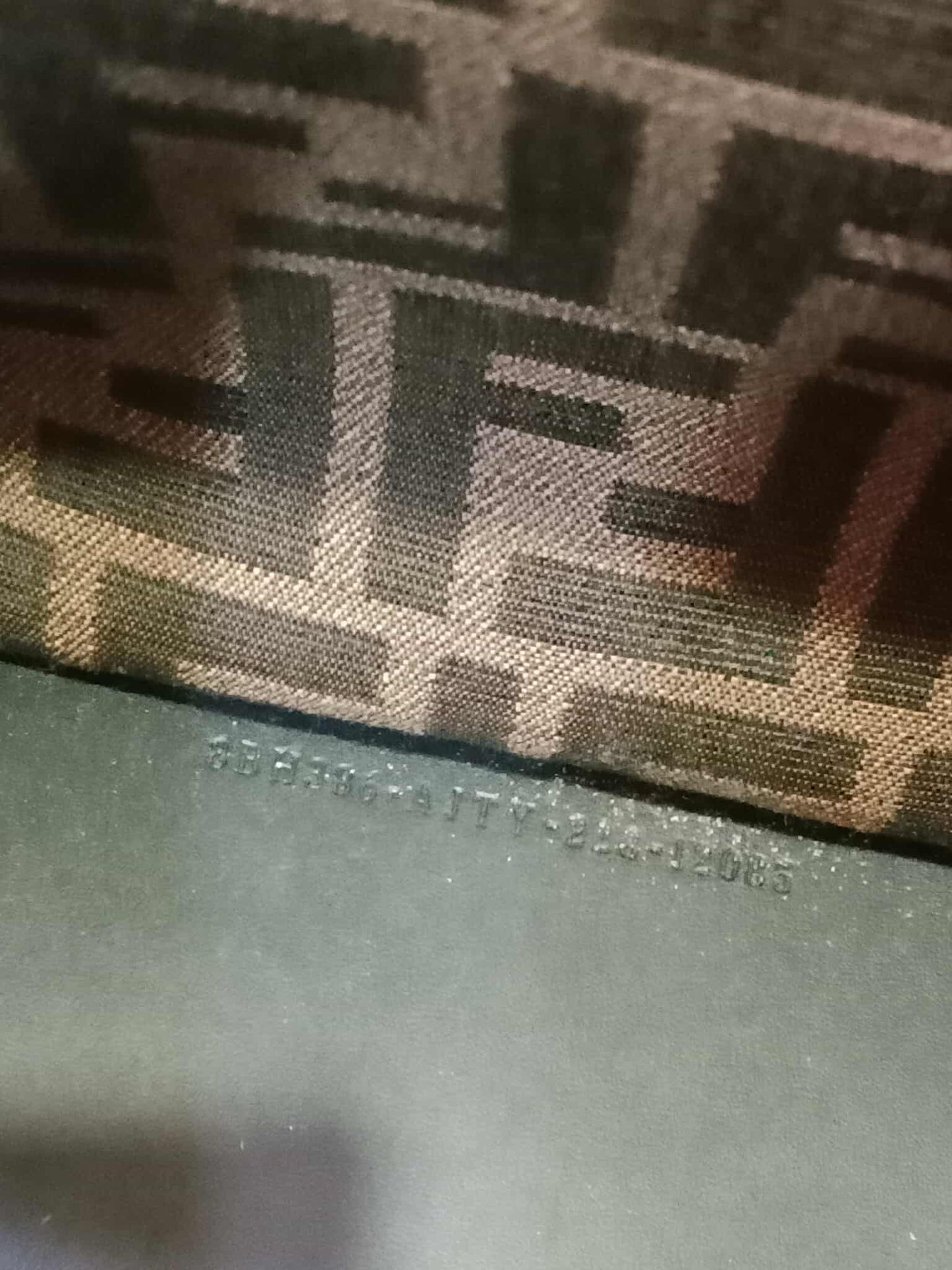 Fendi x Versace Fendace Baroque Print Sunshine Shopper Tote Satchel
