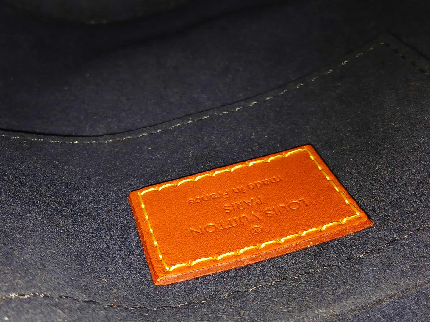 Louis Vuitton Duffle Bag Navy Skipper Blue Monogram