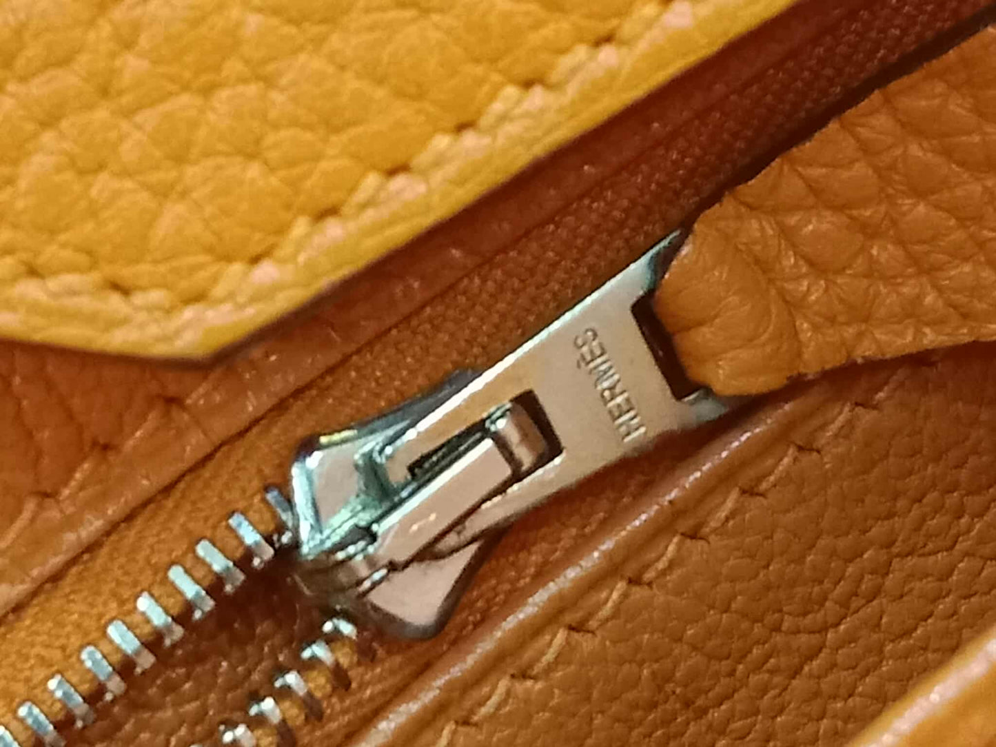 Hermes Birkin 35 Poppy Orange Clemence Stamp L Square 2008