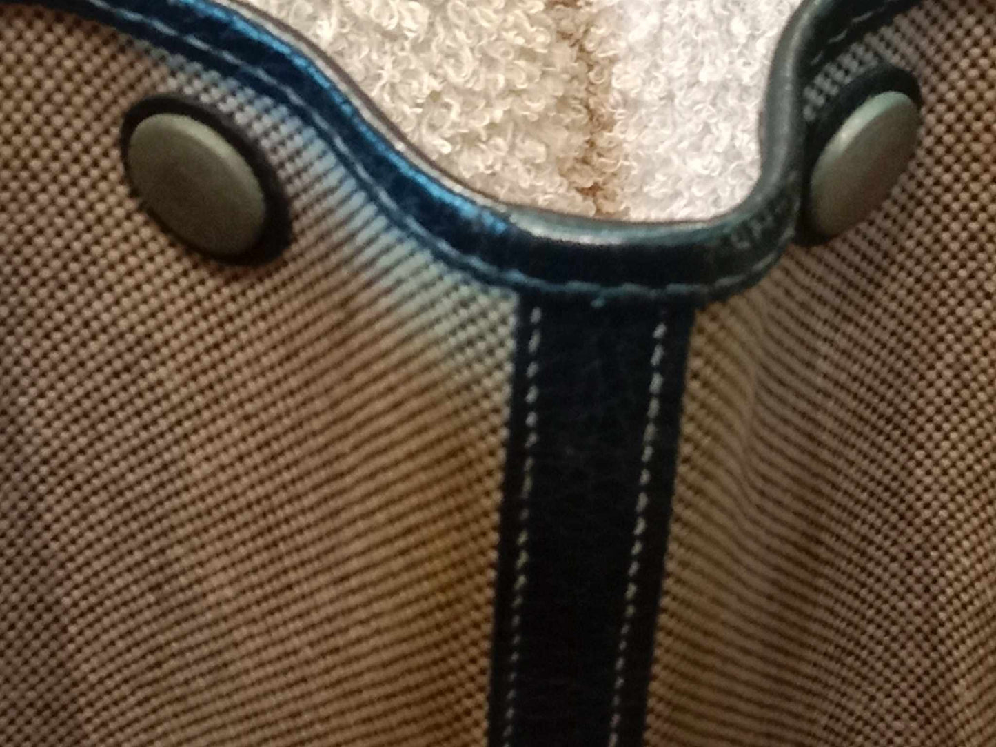 Hermes GPT 36 Canvas Beige/Brown Stamp F Square 2002