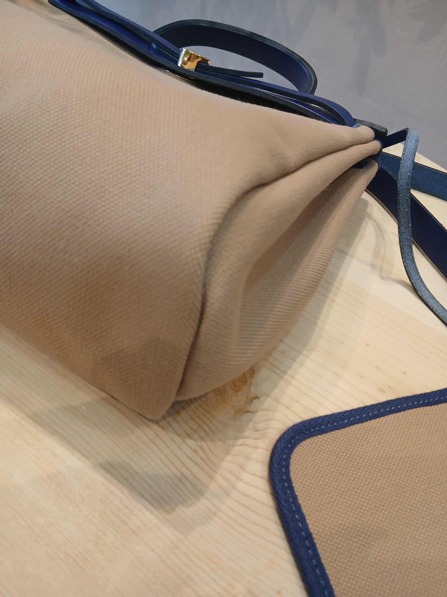 Hermes Herbag 31 Brown/Blue Stamp U 2022