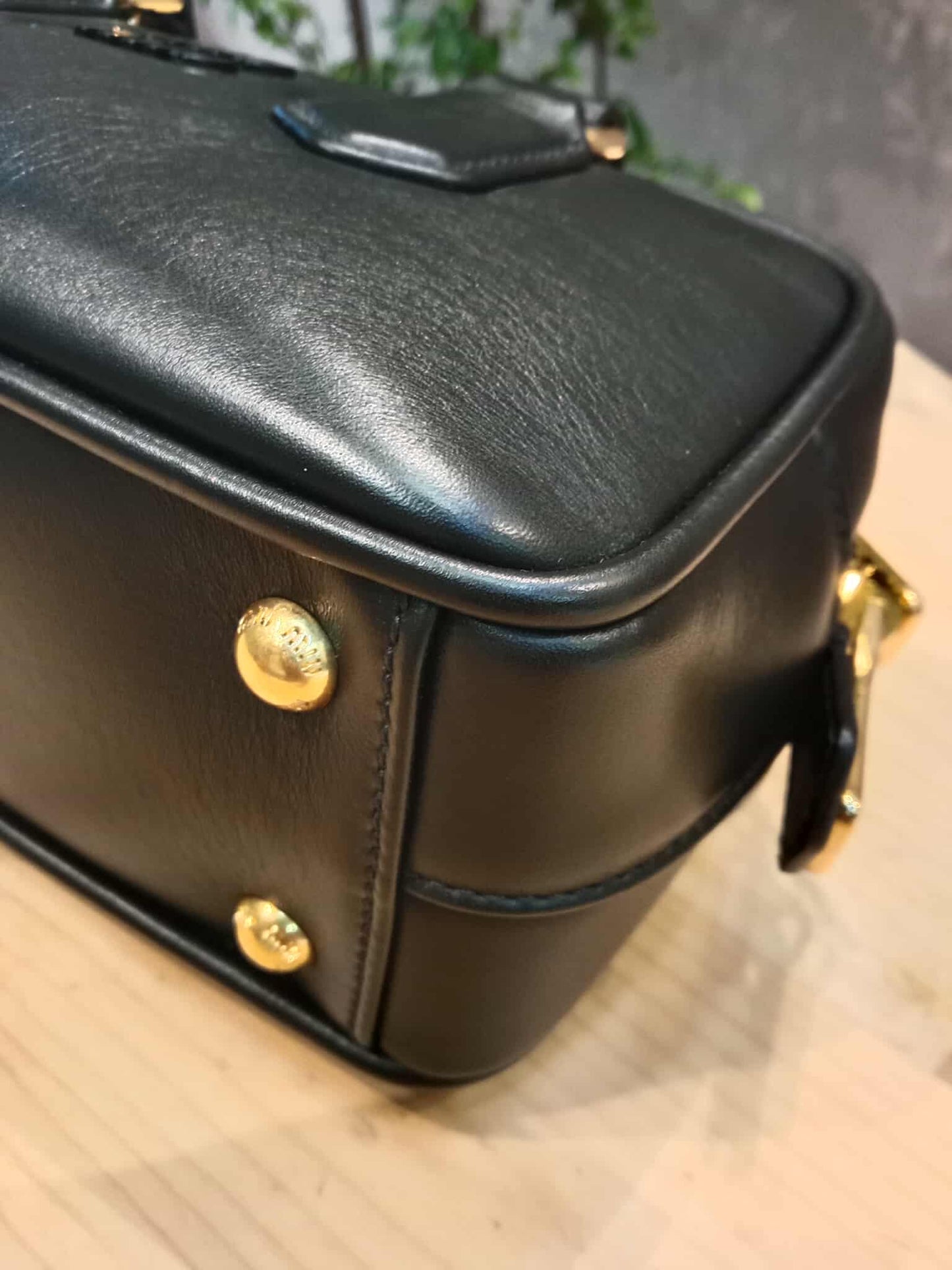 Miu Miu Arcadie Regular Black Bag