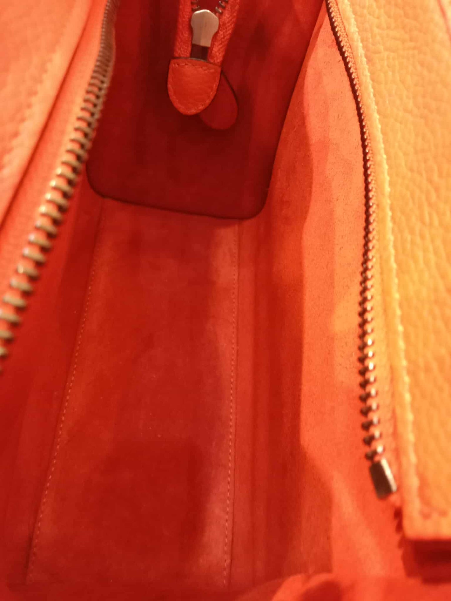Celine Luggage Nano Red