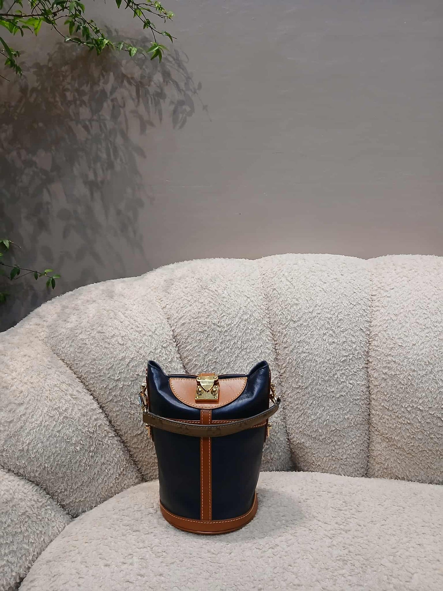 Louis Vuitton Duffle Bag Navy Skipper Blue Monogram