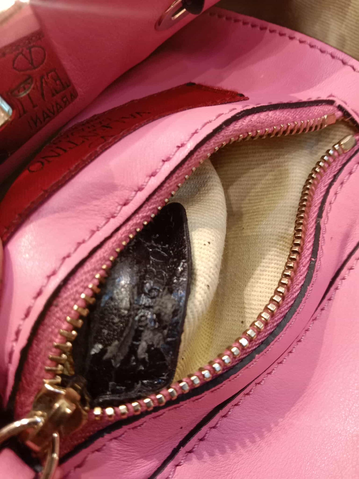 Valentino Rockstud Tote Bag Pink Mini