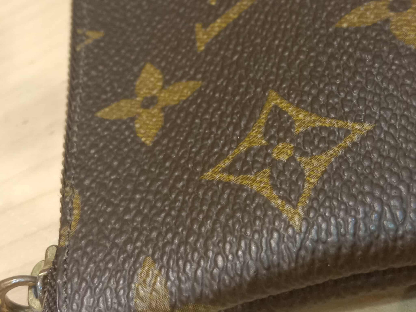 Louis Vuitton Monogram Zipped Coin Case