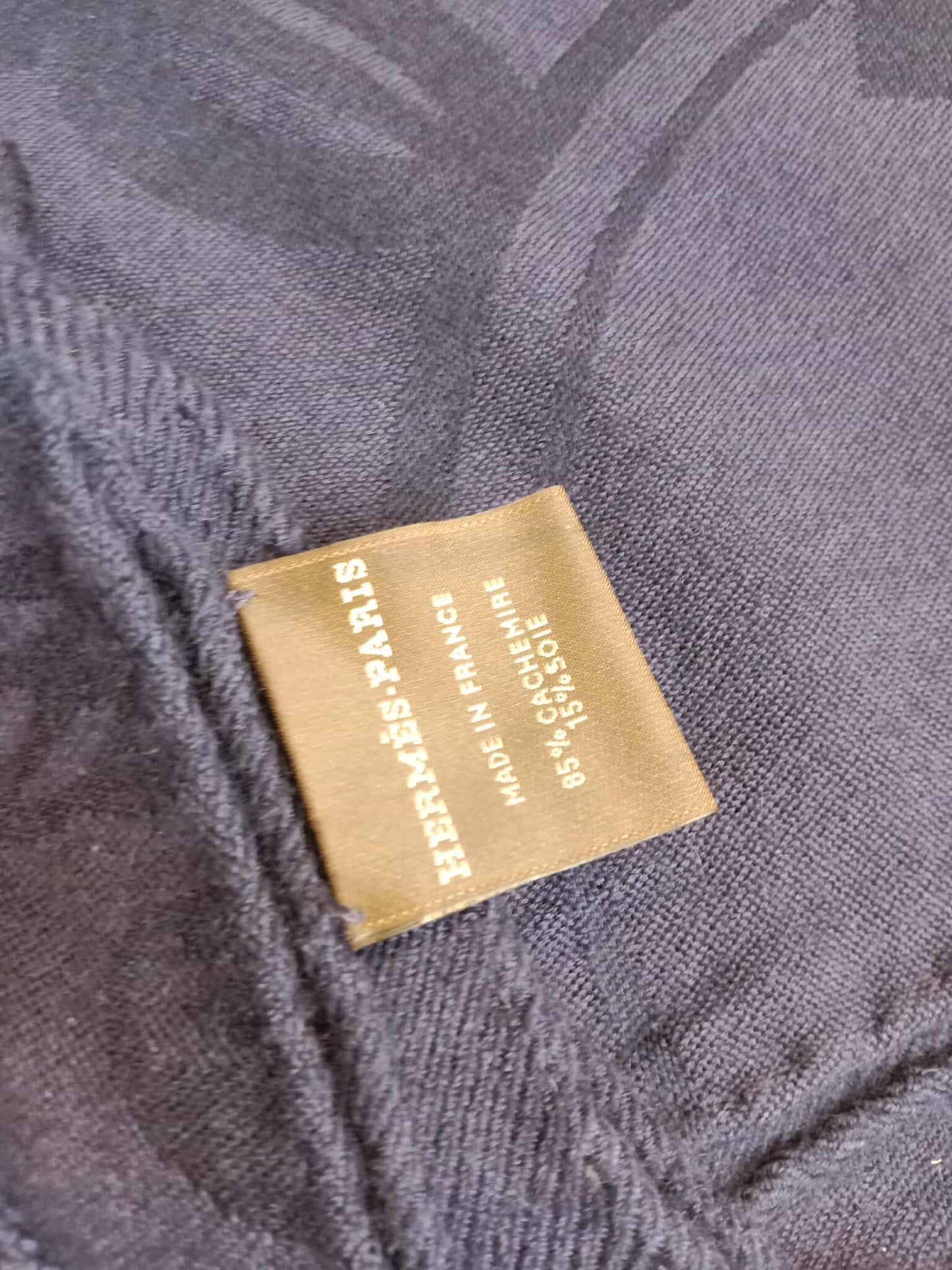 Hermes Blue Shawl