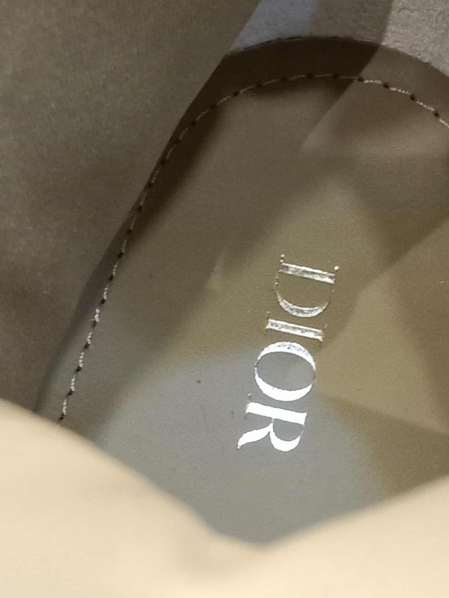 Dior Boots Garden Lace Up Rubber Jaq Size 39