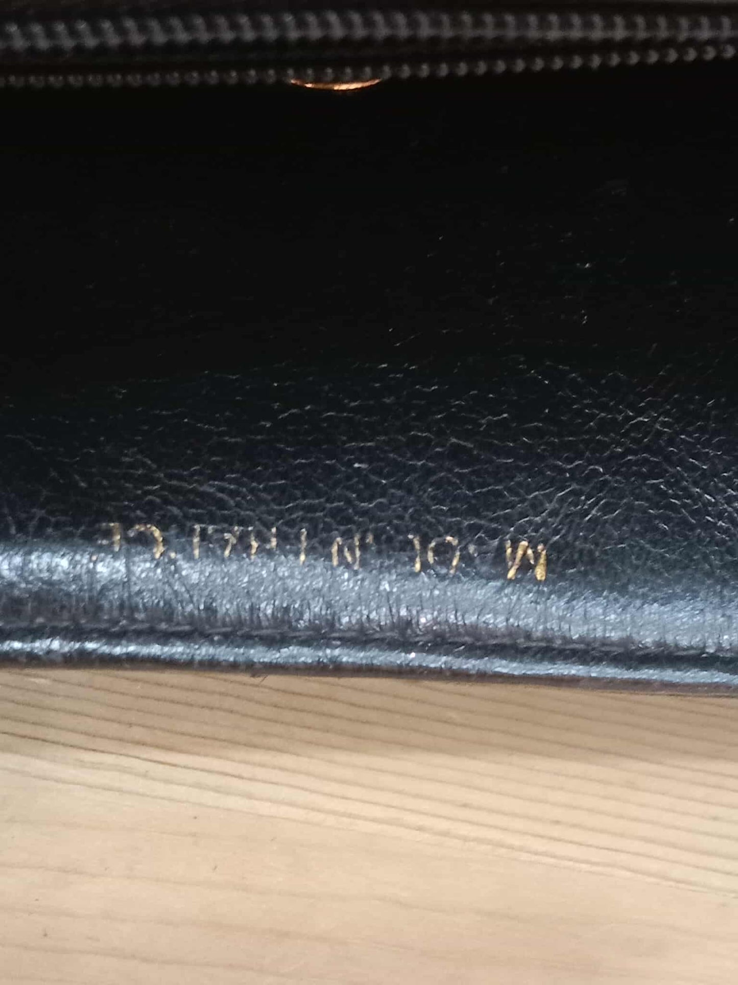 Chanel Vintage Lambskin Flap Black Series 3