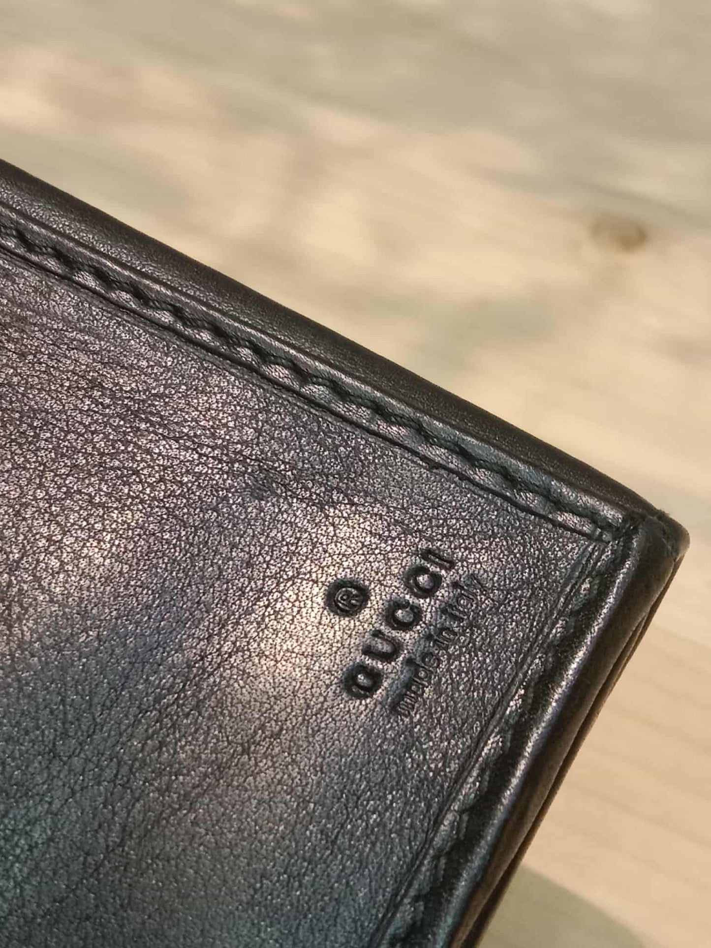 Gucci GG Marmont French Continental Wallet Black