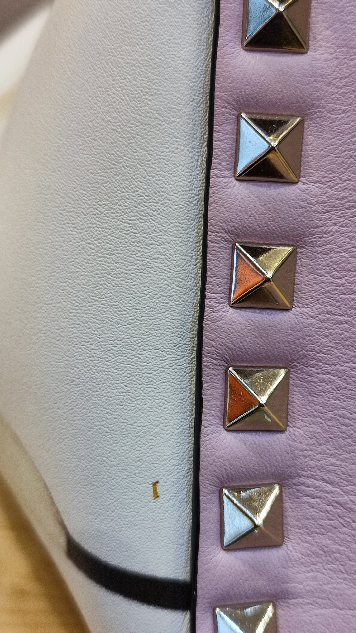 Valentino Rockstud Floral Pink Tote Bag
