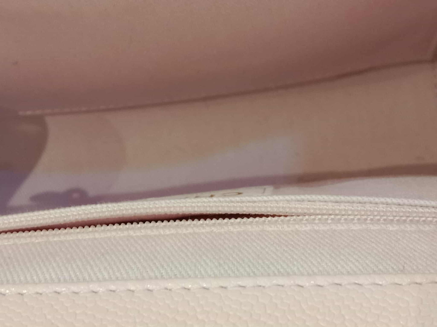 Chanel Business Affinity Light Pink Caviar Medium Microchipped