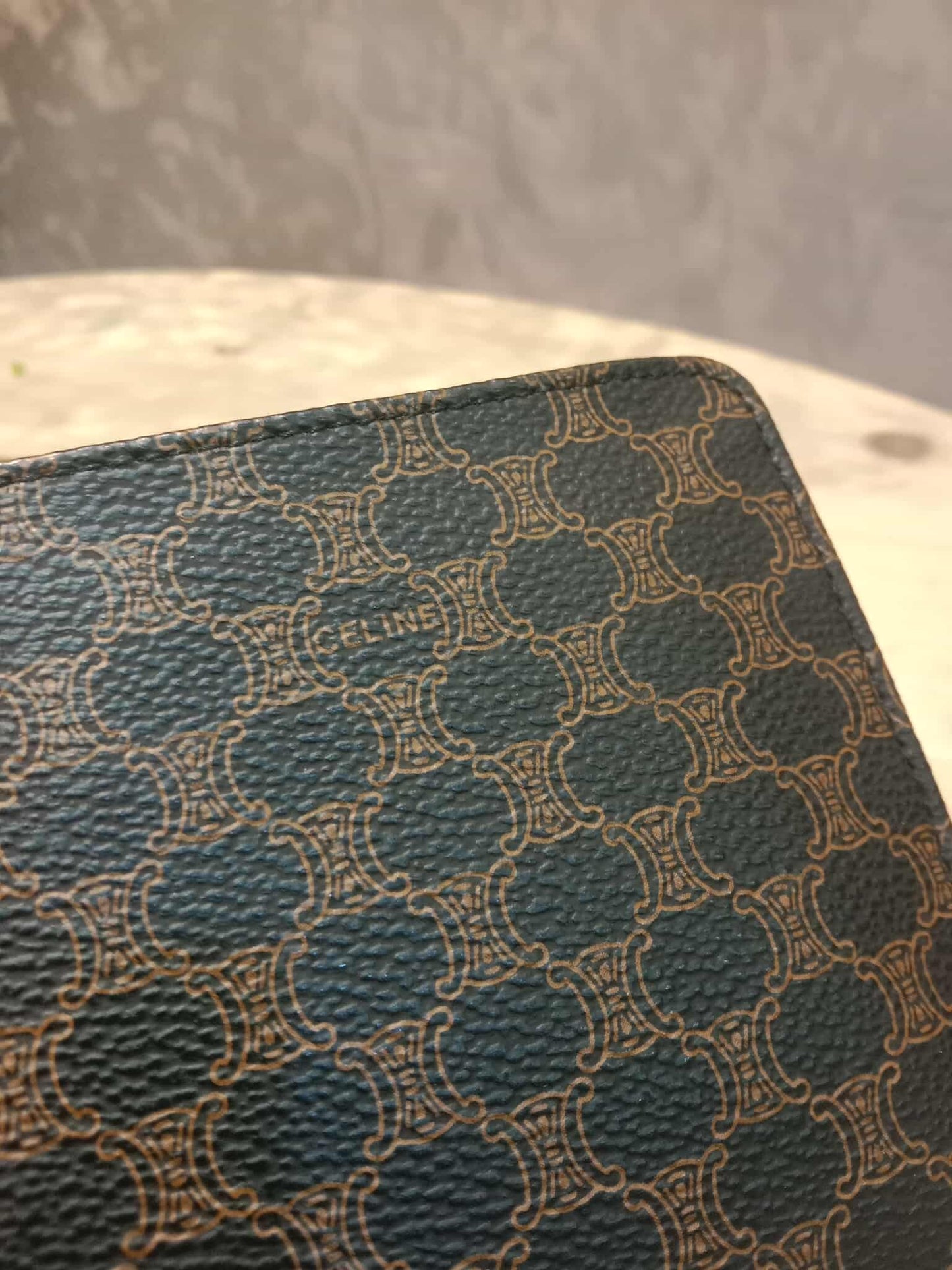 Celine Macadam Pattern Bi-Fold Wallet