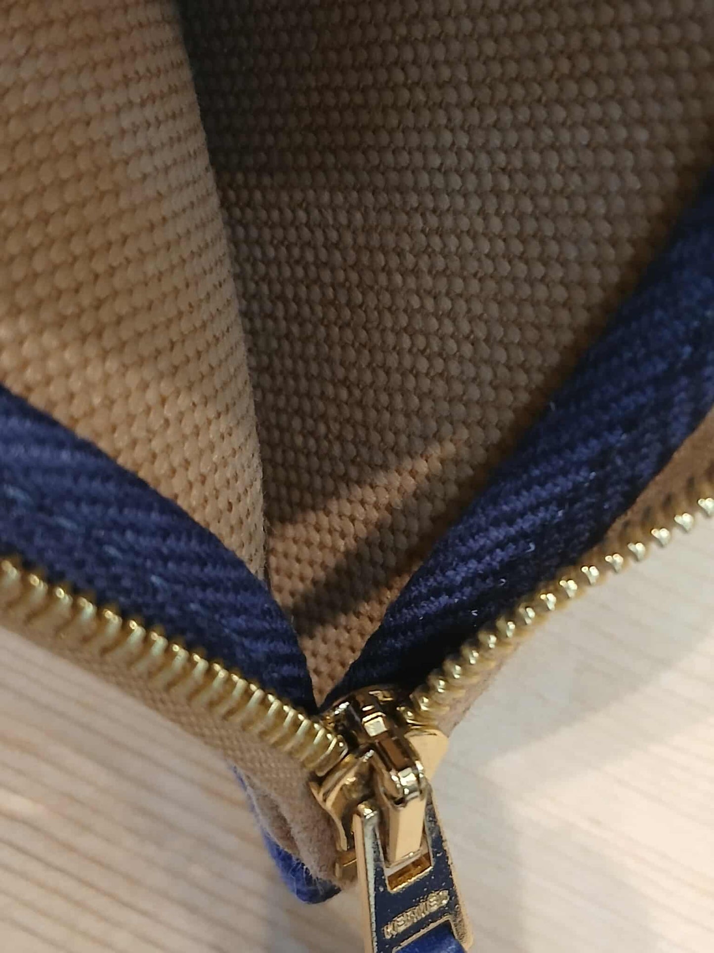 Hermes Herbag 31 Brown/Blue Stamp U 2022
