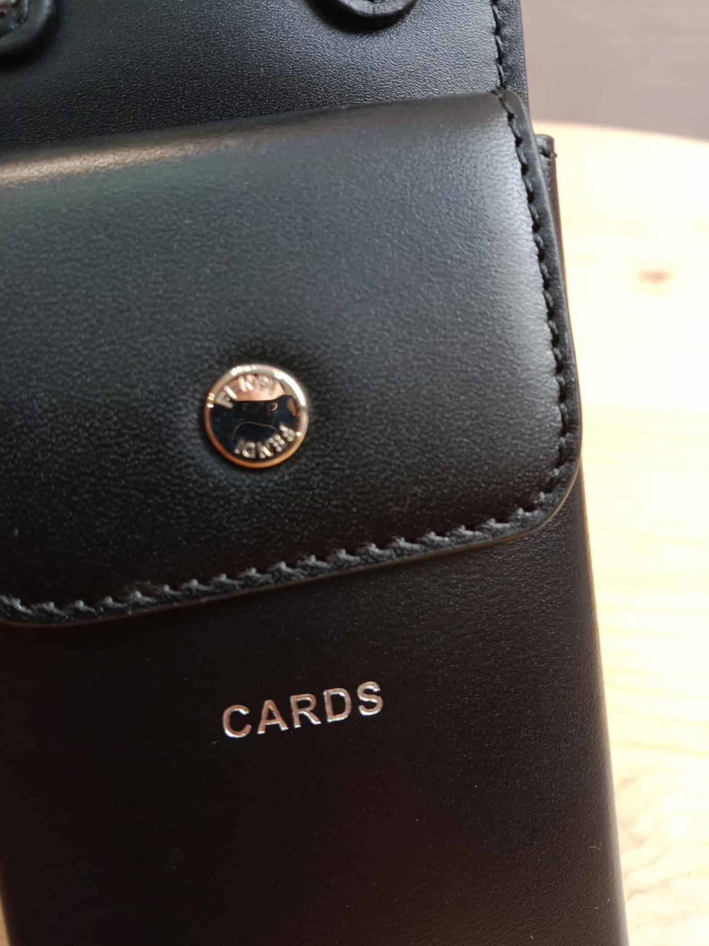 Fendi Belt Two Pouch Black