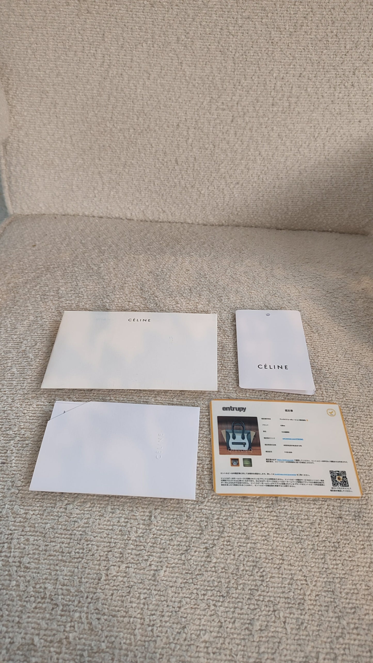 Celine Phantom Luggage Tricolor Bag