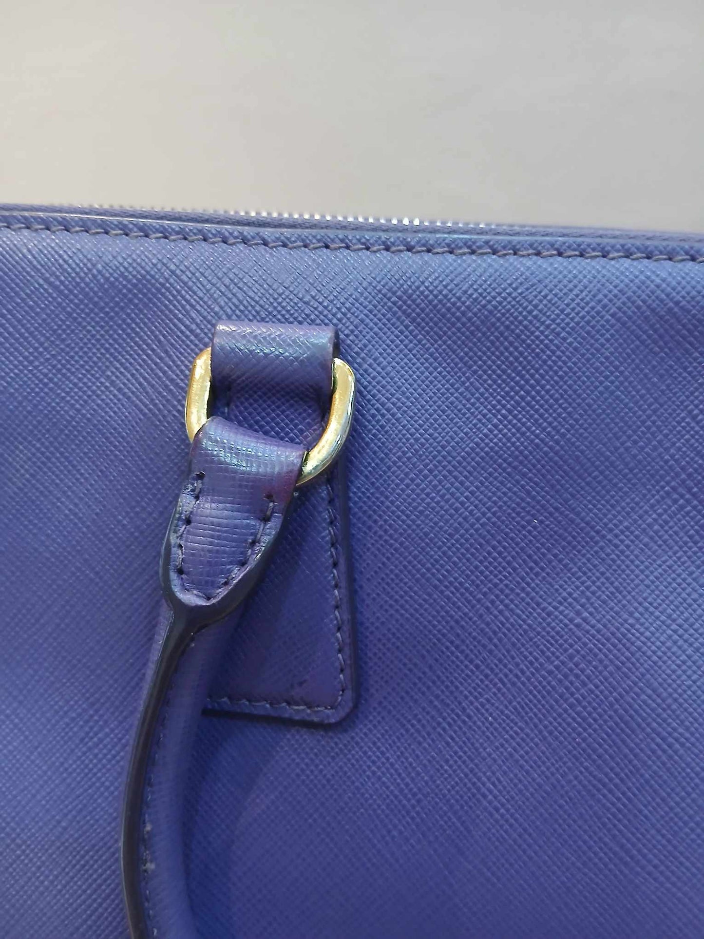 Prada Galleria Saffiano Purple Bag