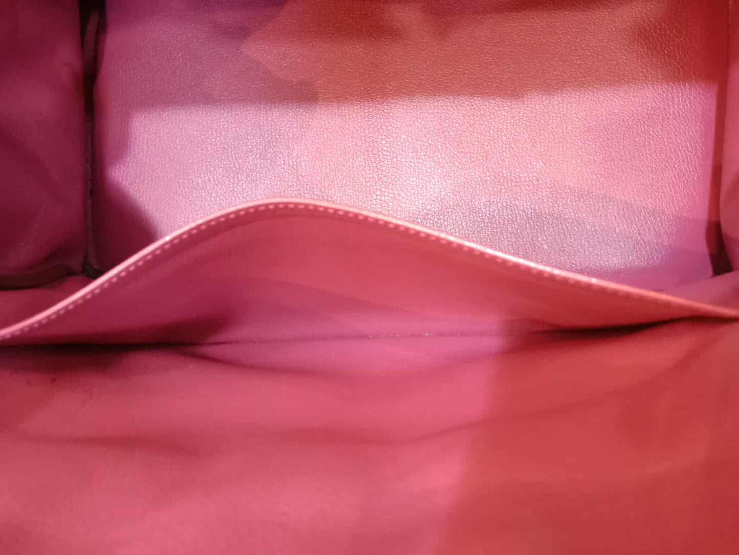 Hermes Birkin 35 Rose Poupre Clemence Stamp T 2015