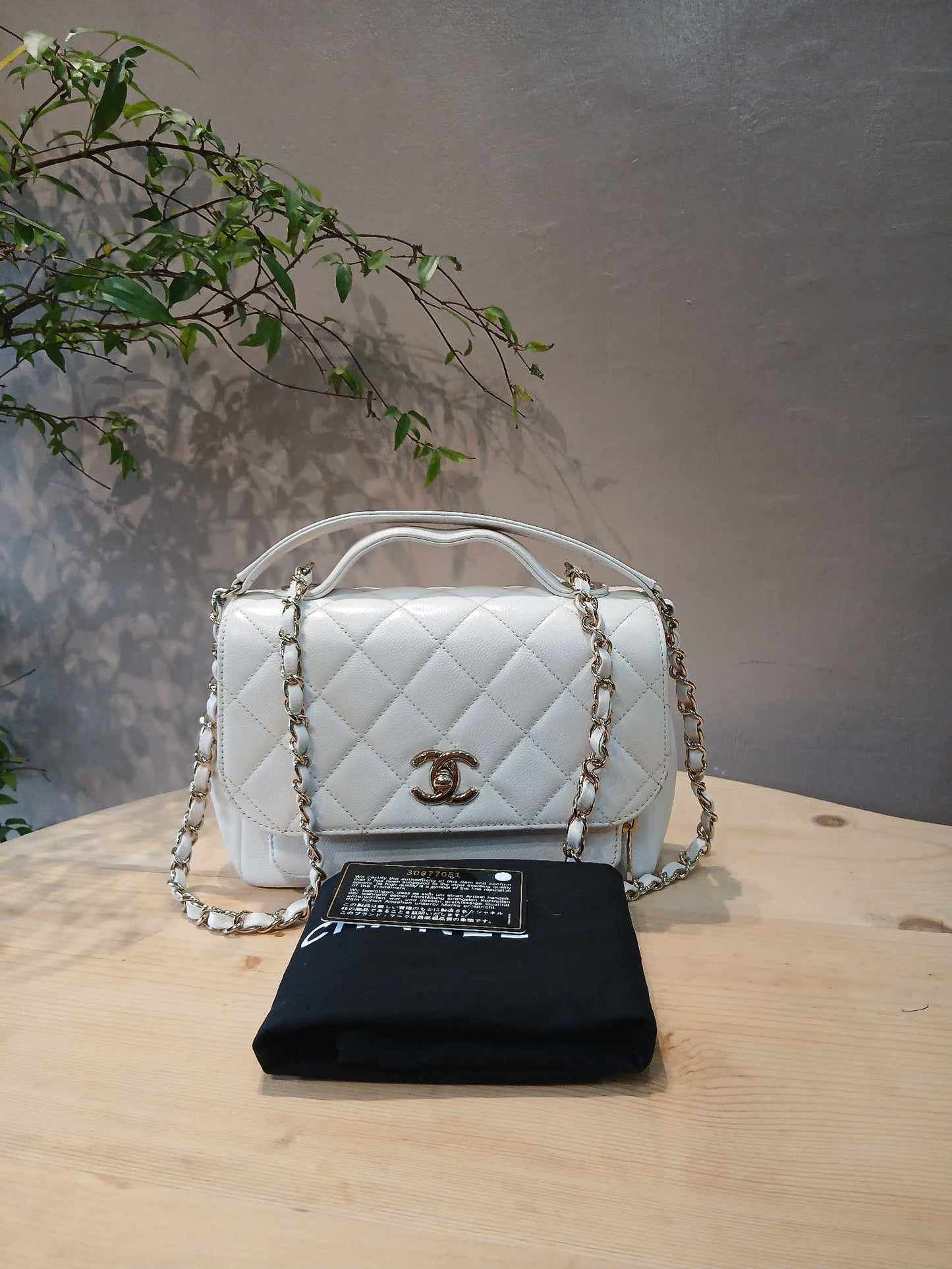 Chanel Affinity White Caviar Series 30