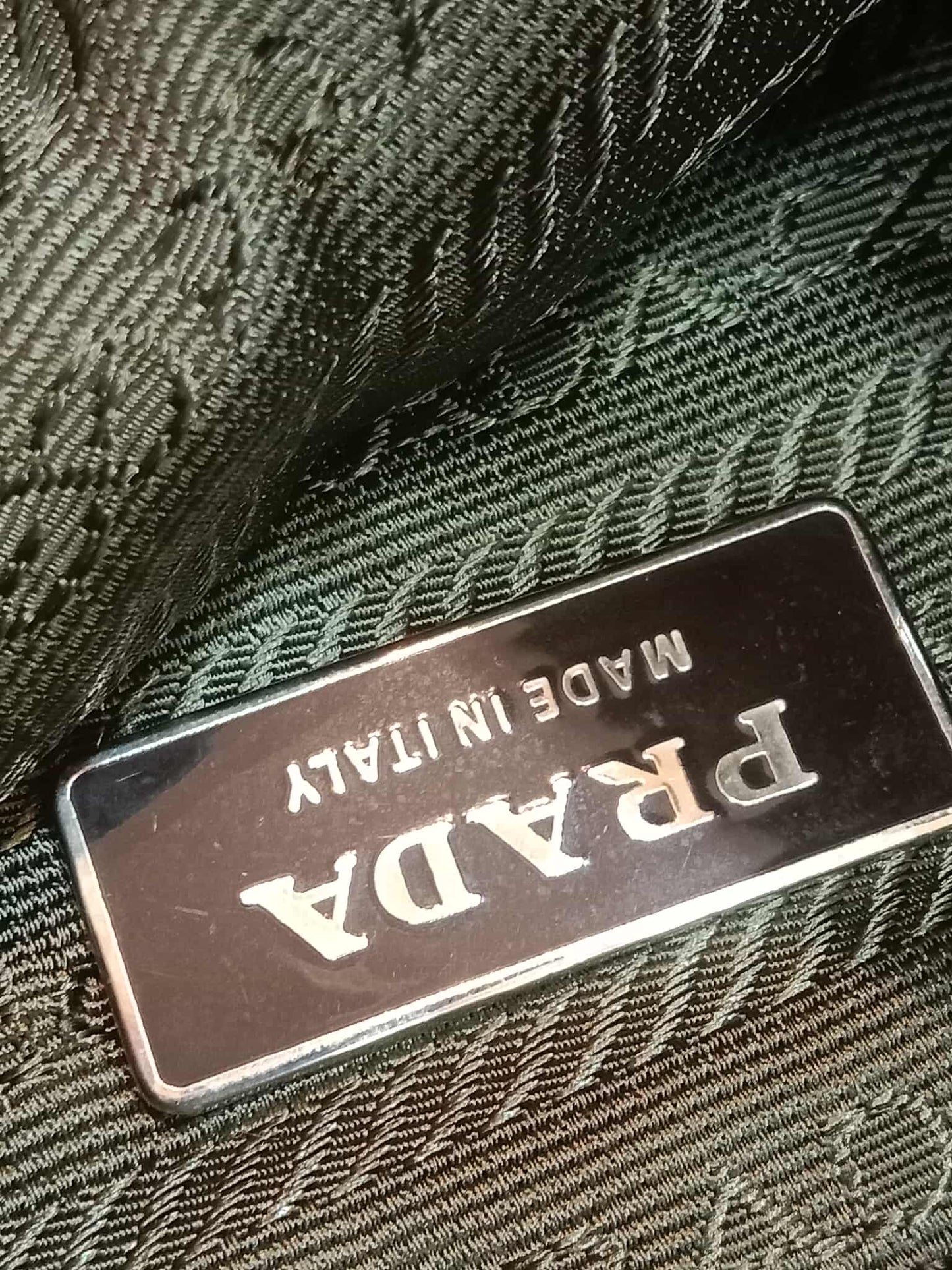 Prada Nylon Backpack Small Beige