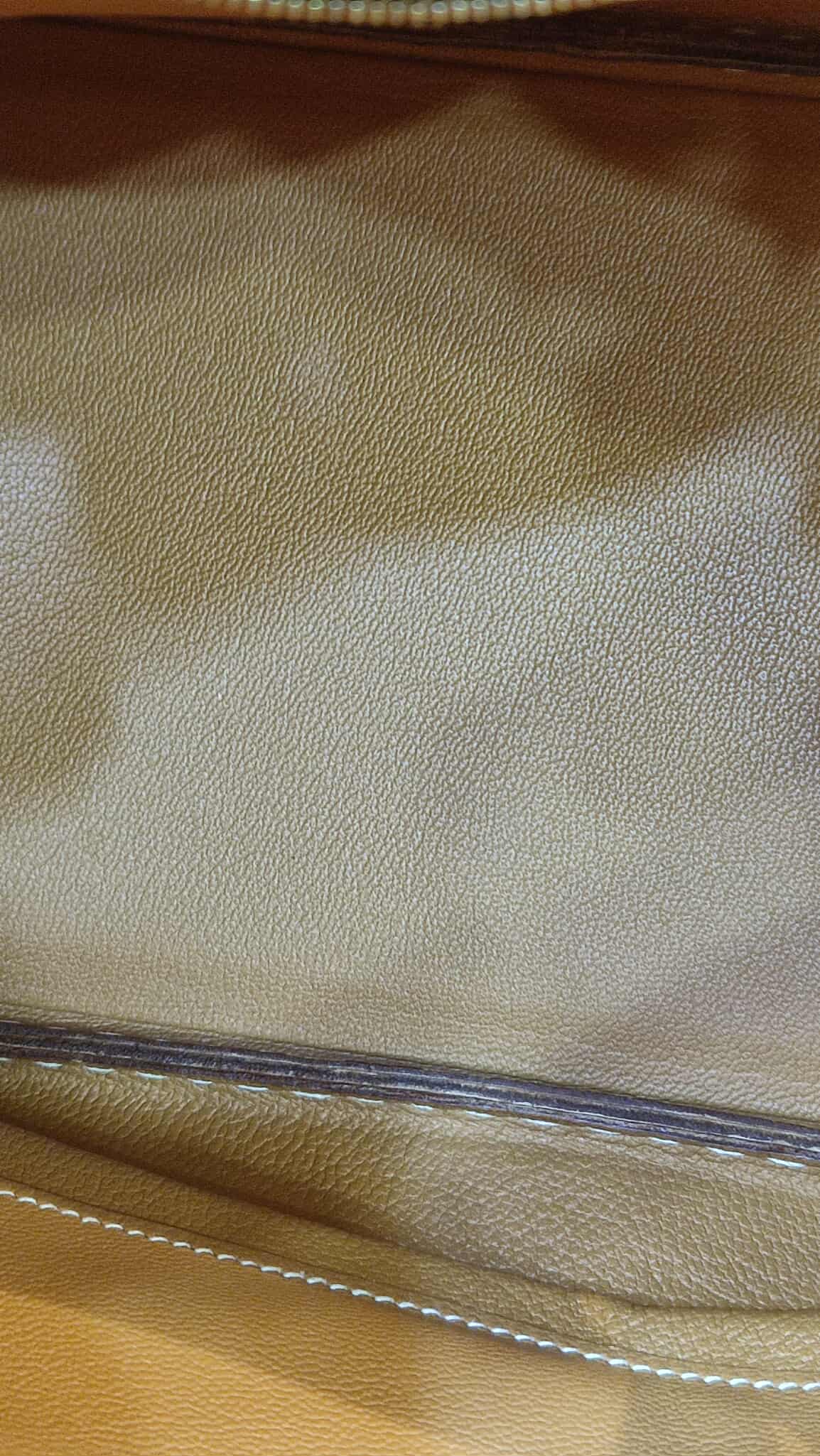 Hermes Birkin 30 Bicolor Gold/Biscuit Epsom Stamp G Square 2003 GHW