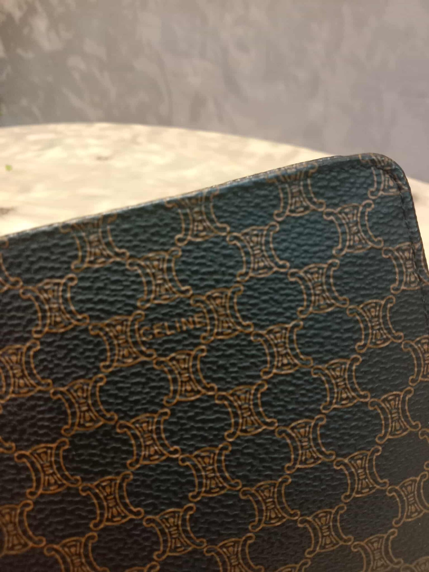 Celine Macadam Pattern Bi-Fold Wallet