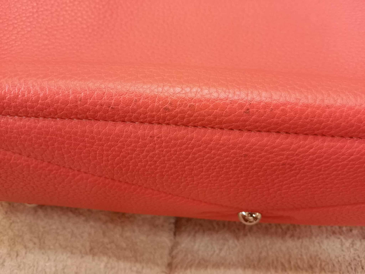 Hermes Victoria II 35 Rose Azalee Clemence Stamp P Square 2012
