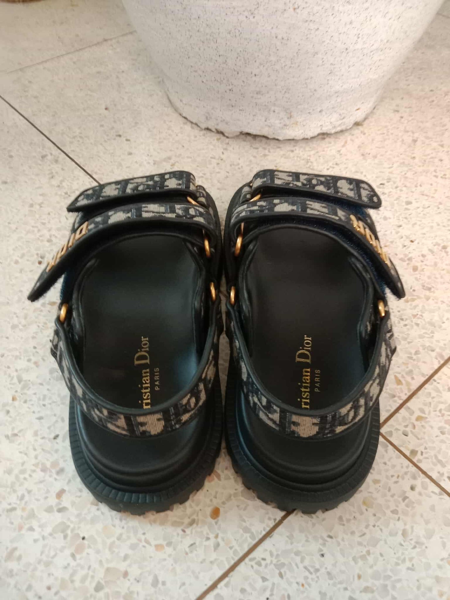 Dior Dioract Sandals Size 38